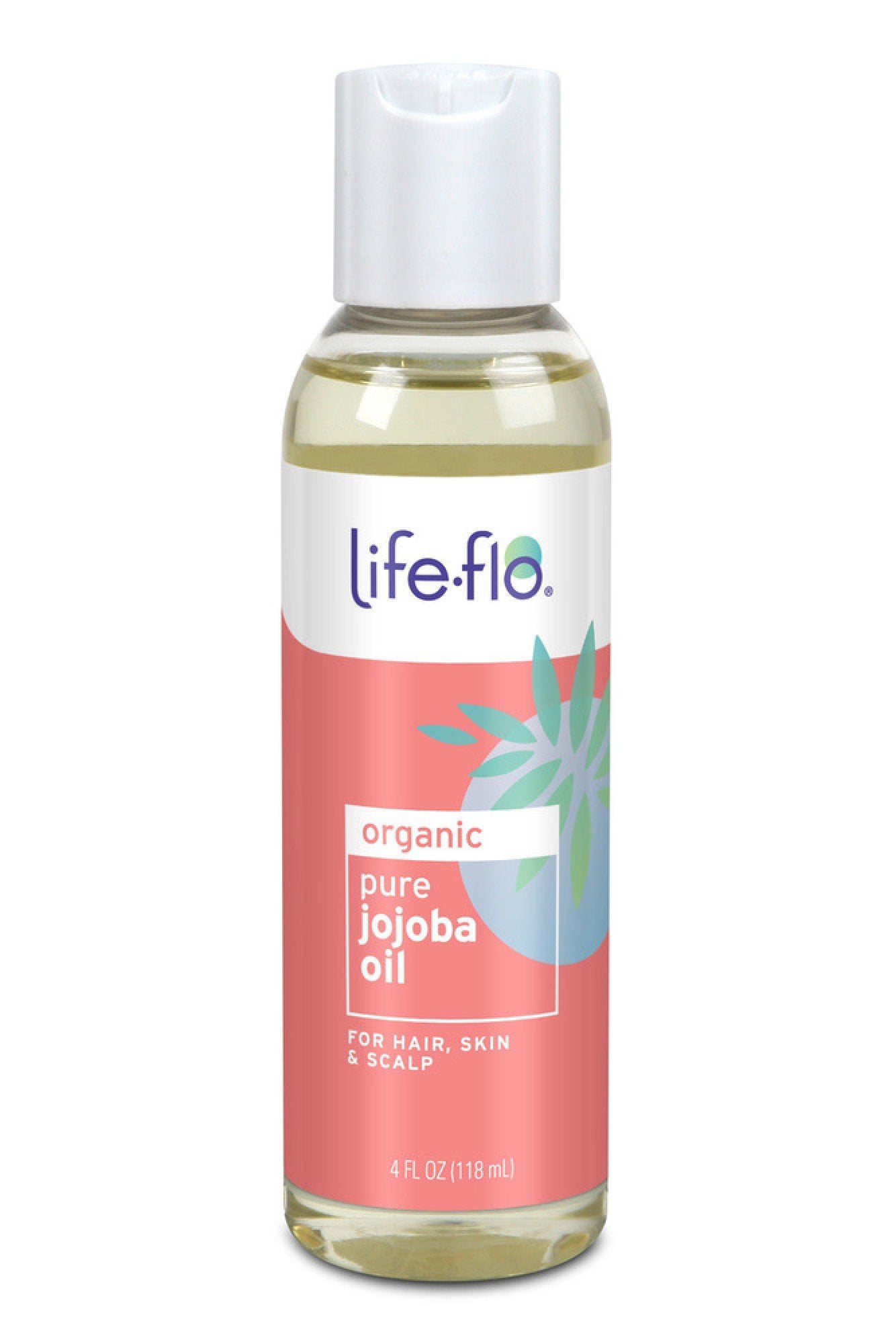 LifeFlo Pure Jojoba Oil Natural 4 fl oz Liquid