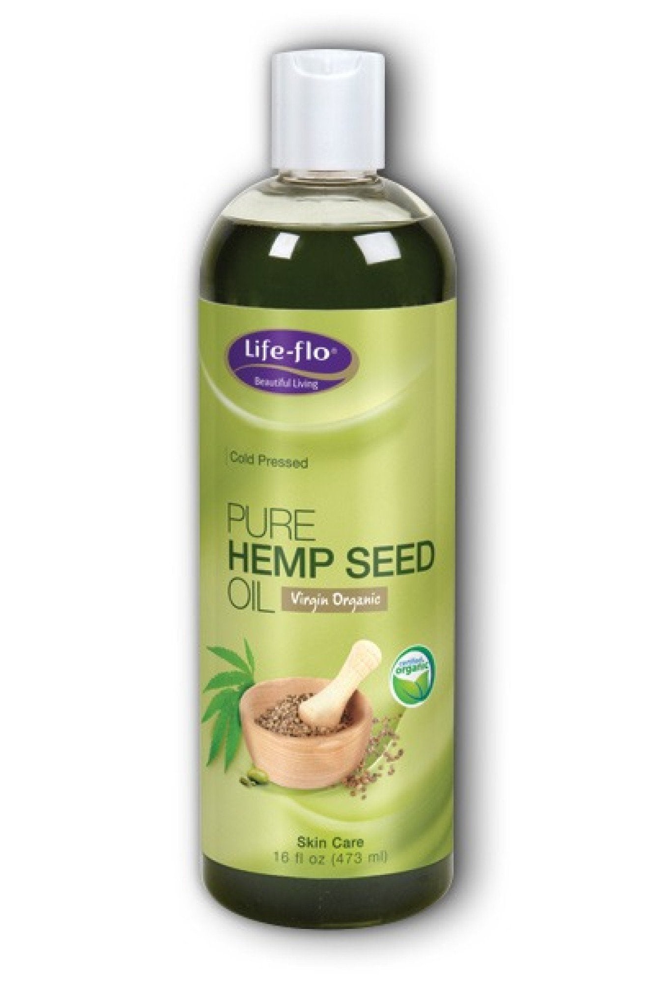 LifeFlo Pure Hempseed Oil Virgin 16 oz Oil