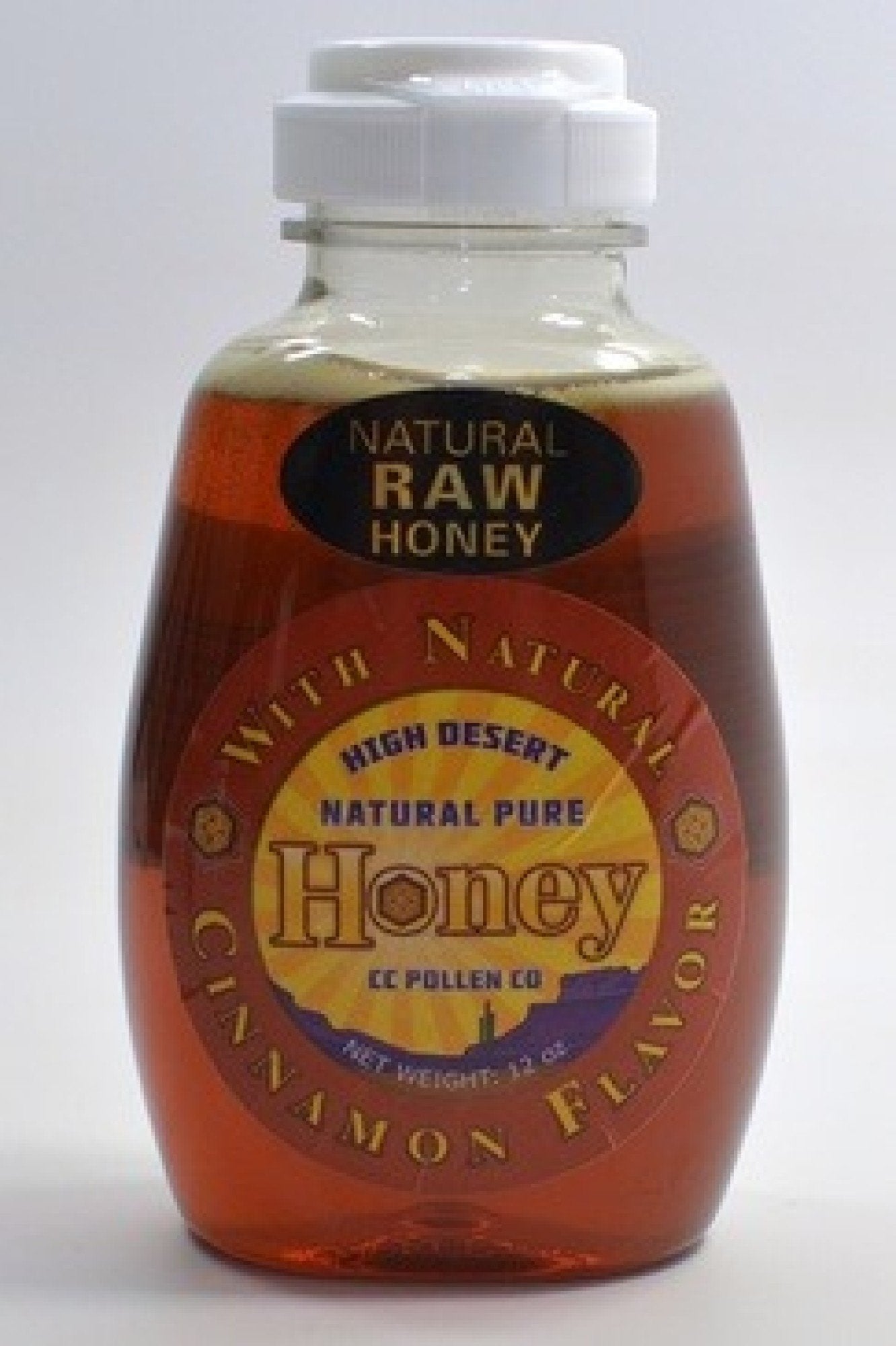 CC Pollen Honey with Cinnamon 12 oz Liquid