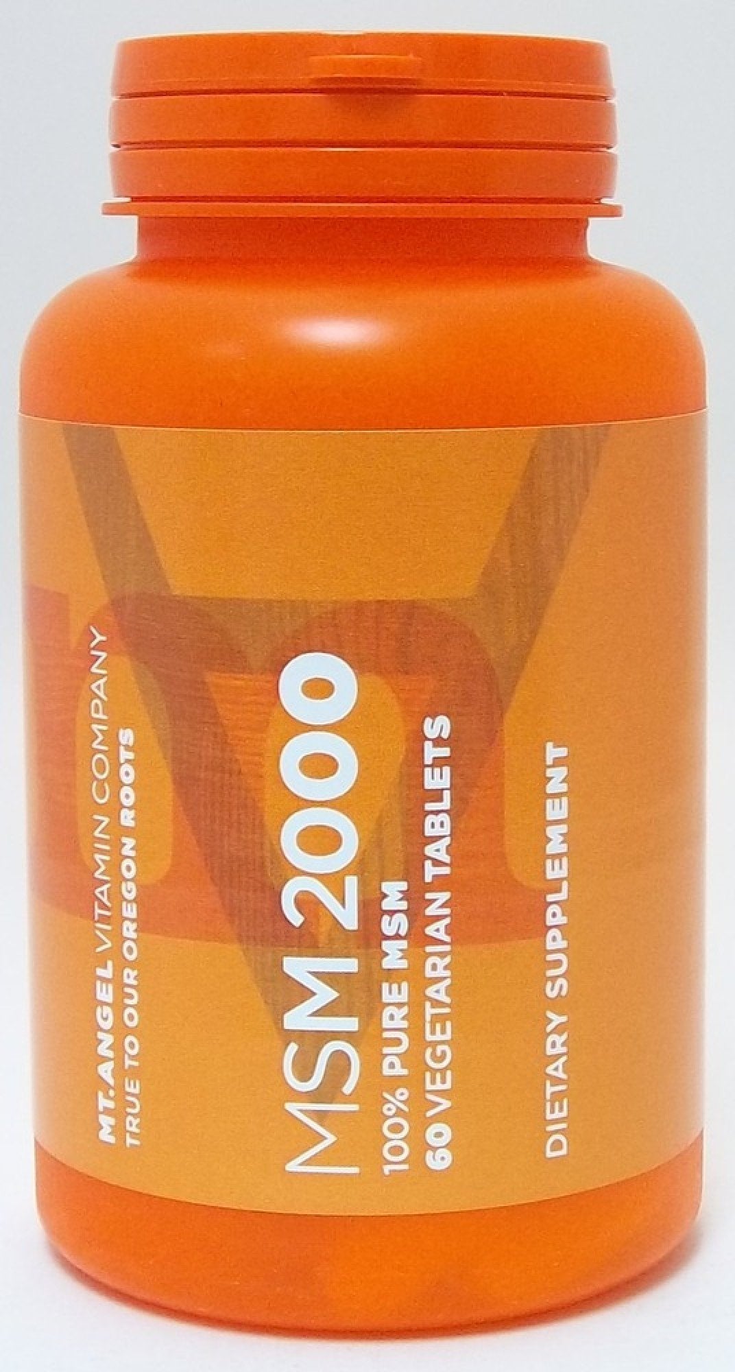 Mt. Angel Vitamins MSM 2000 60 Tablet