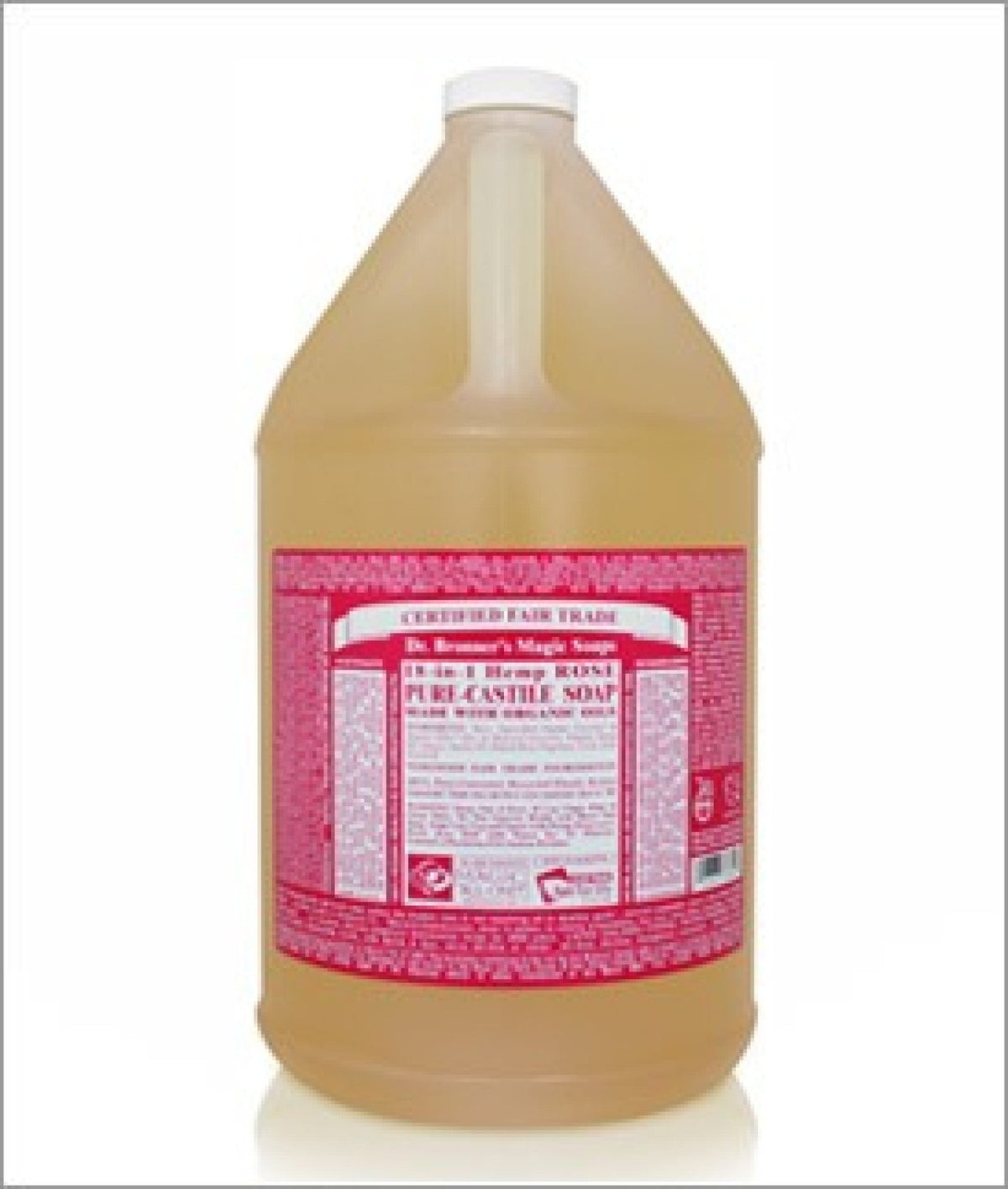 Dr. Bronner's Pure Castile Liquid Soap Rose 128 oz Liquid