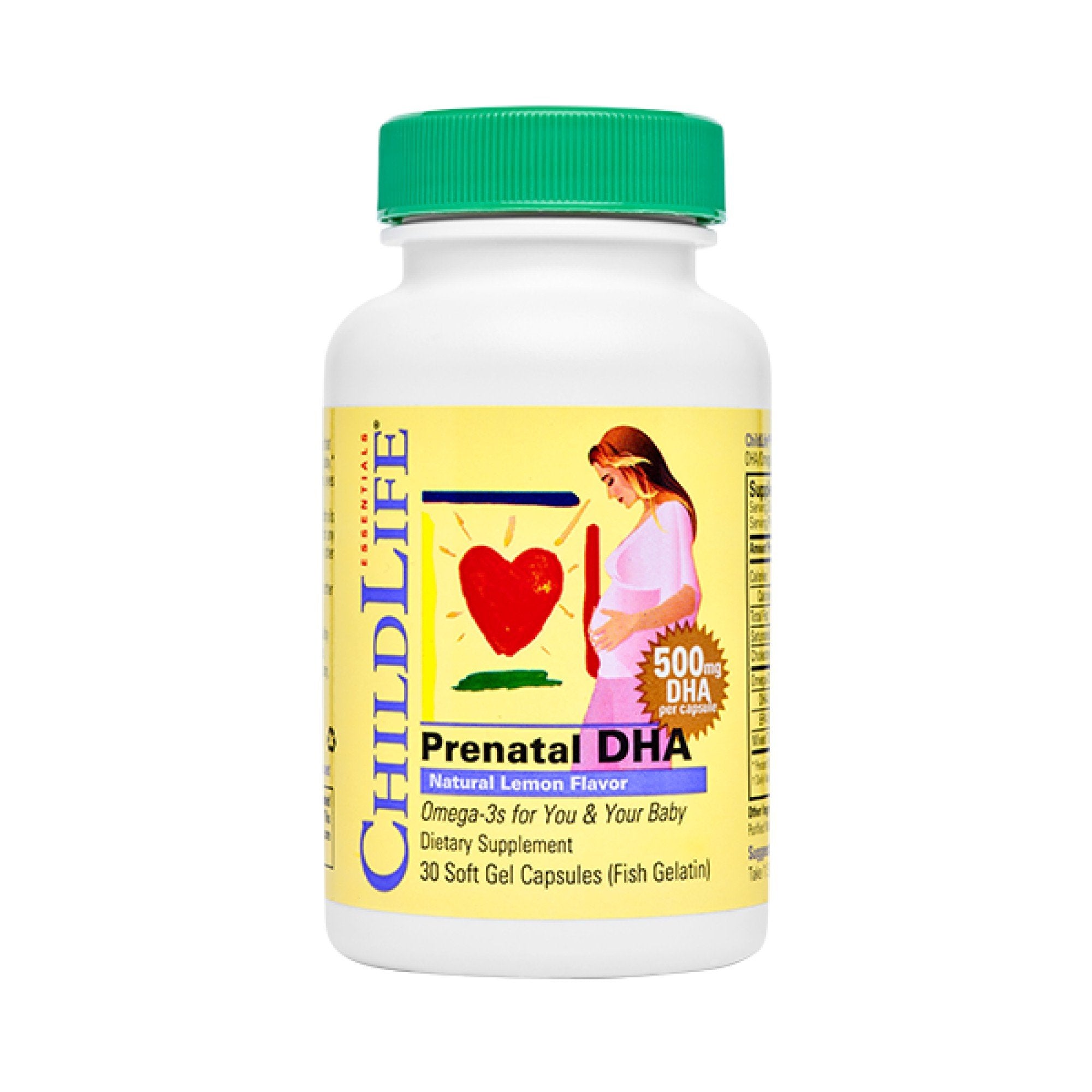 ChildLife Prenatal DHA-Lemon 30 Softgel