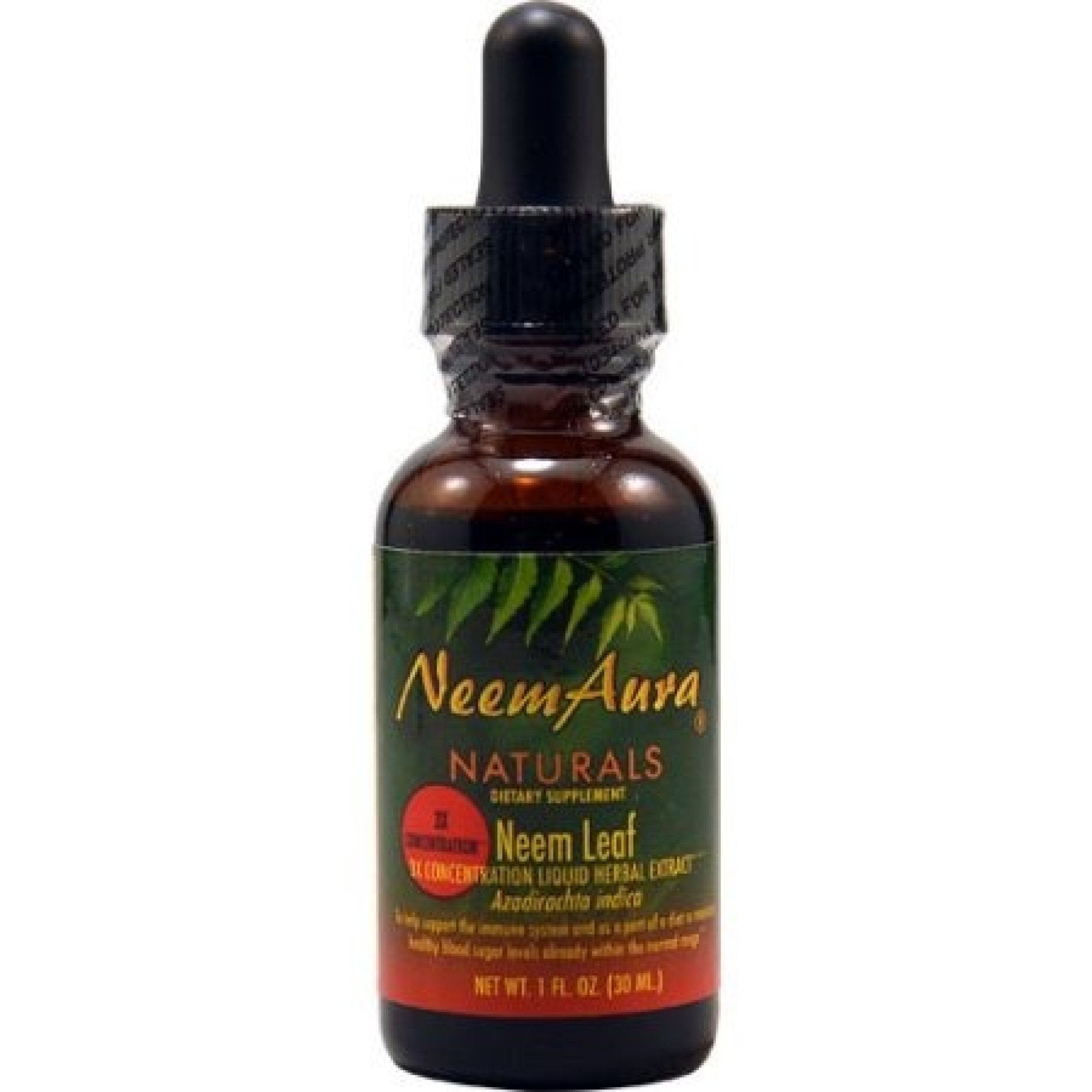 Neem Aura Neem Extract 'Triple Potency' Organic 1 oz Liquid