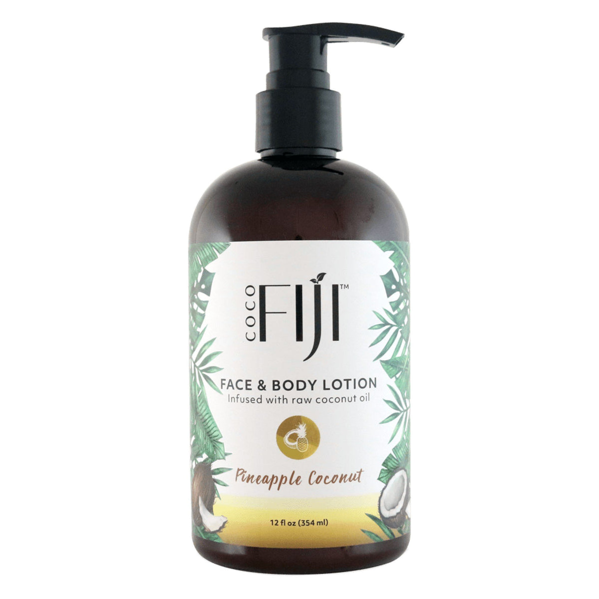 Organic Fiji Pineapple Coconut Moisturizer 12 oz Cream