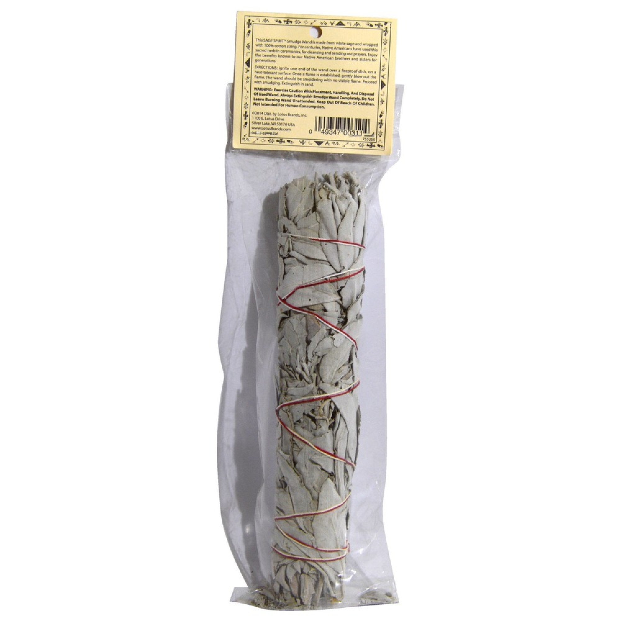 Sage Spirit Smudge Wand White Sage 1 Smudge Wand