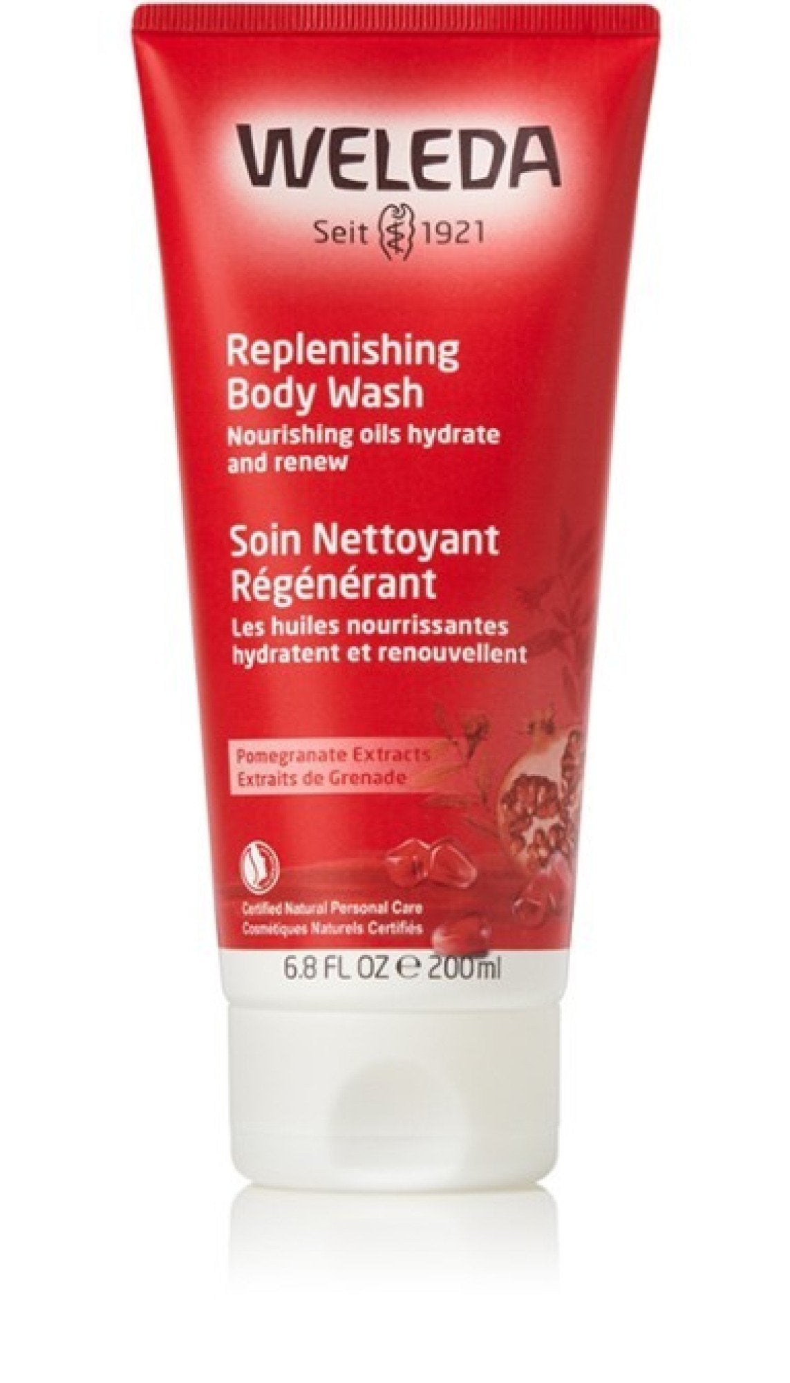 Weleda Pomegranate Creamy Body Wash 6.8 oz Liquid