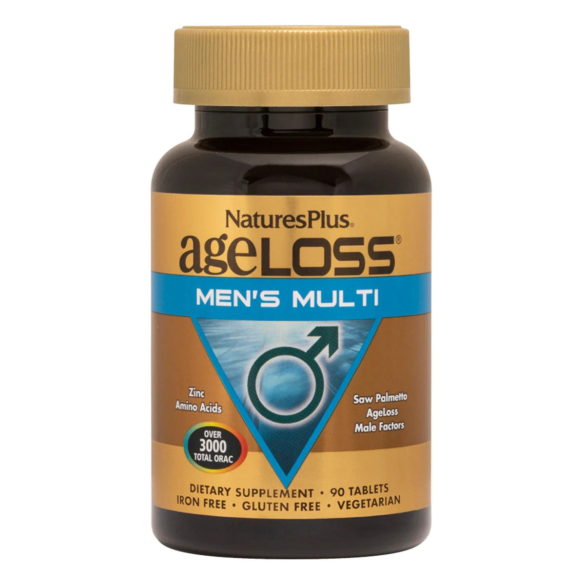 Nature&#39;s Plus Ageloss Mens Multi 90 Tablet