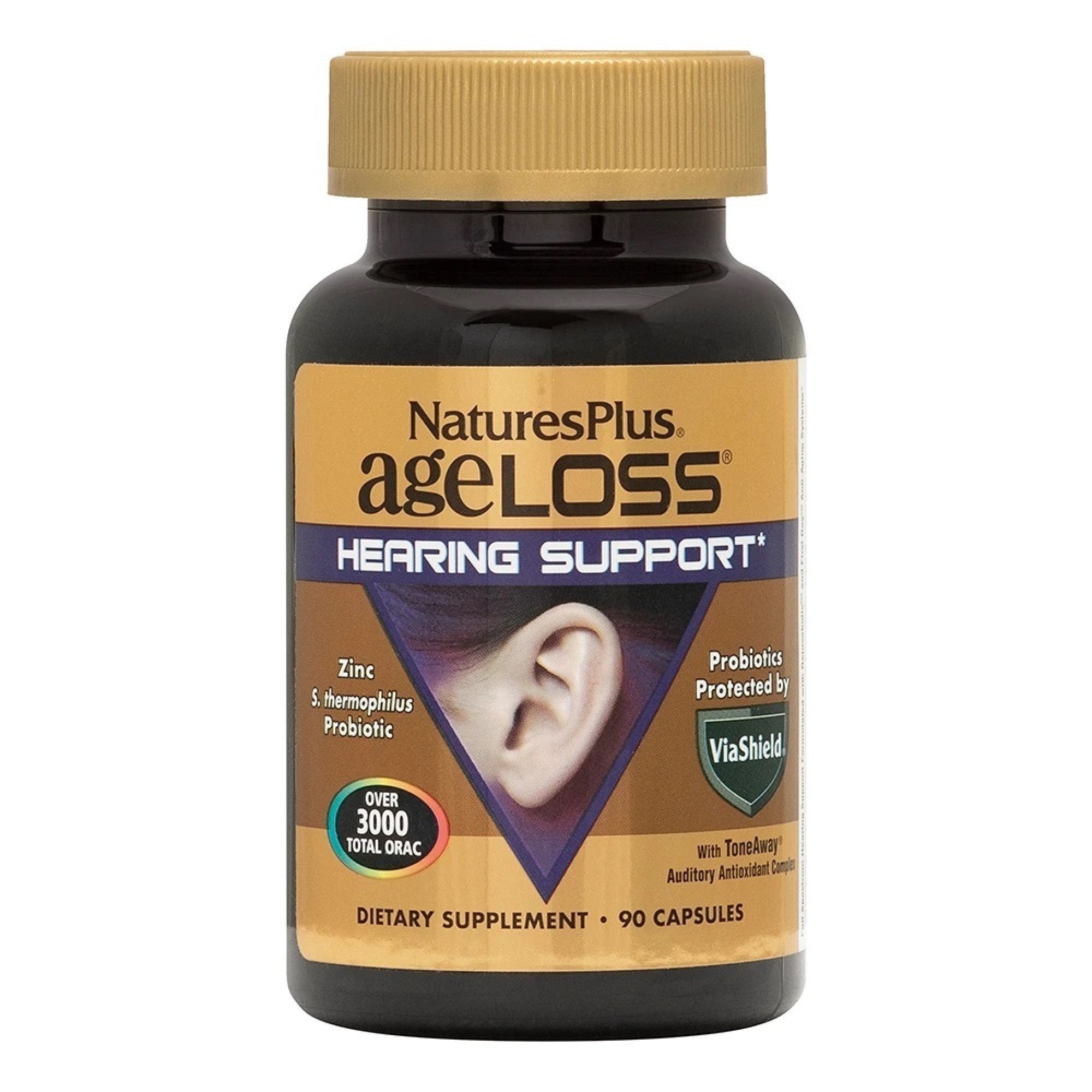 Nature's Plus Ageloss Hearing Support 90 VegCap