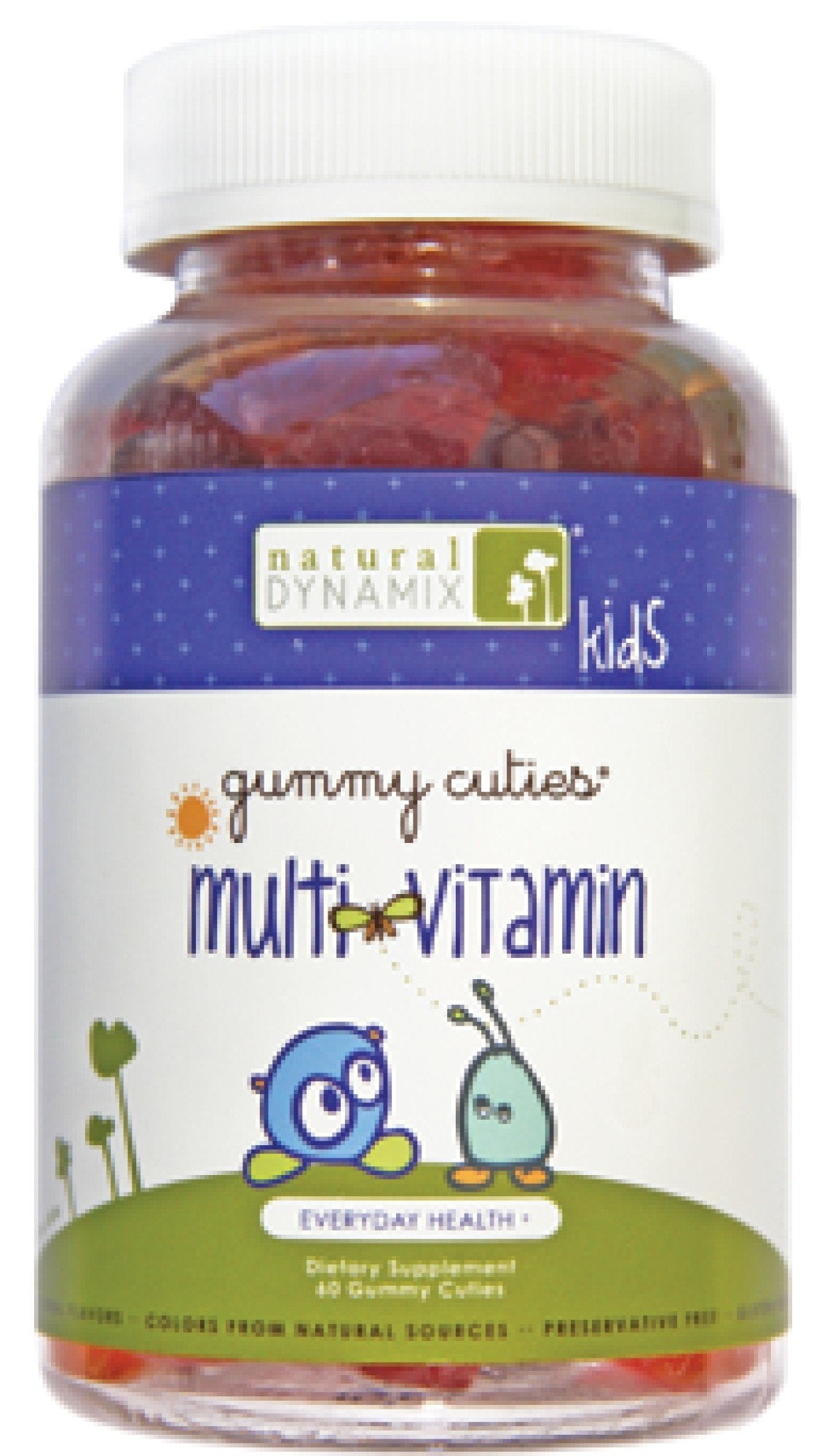 Natural Dynamix Gummie Cuties Multi Vitamin 60 Gummy