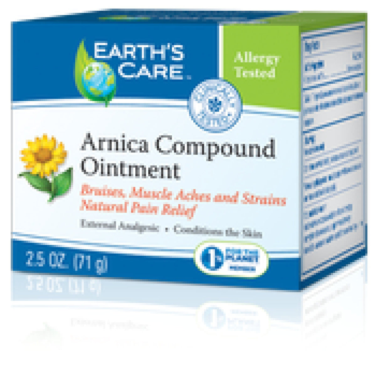 Earth&#39;s Care Arnica Compound Ointment 100% Natural 2.5 oz Ointment