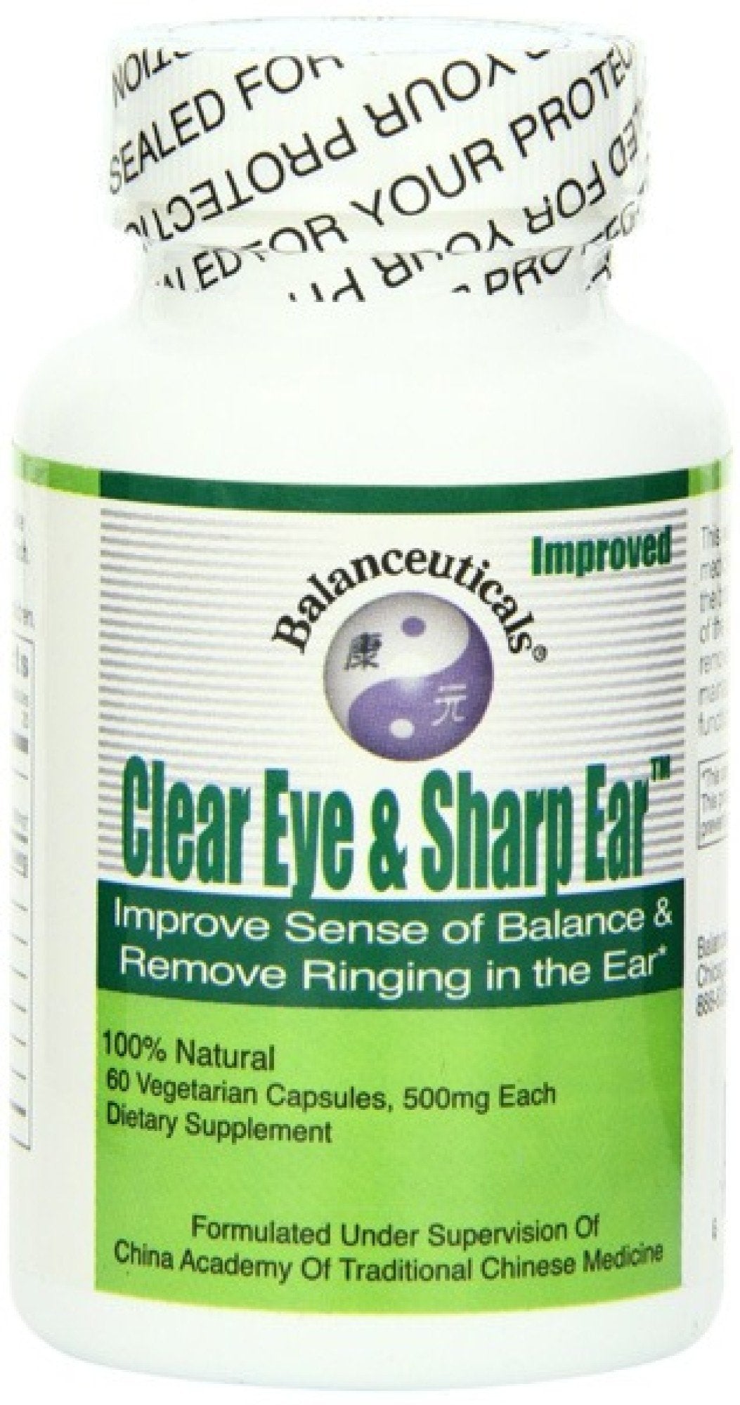 Balanceuticals Clear Eye Sharp Ear 60 Capsule