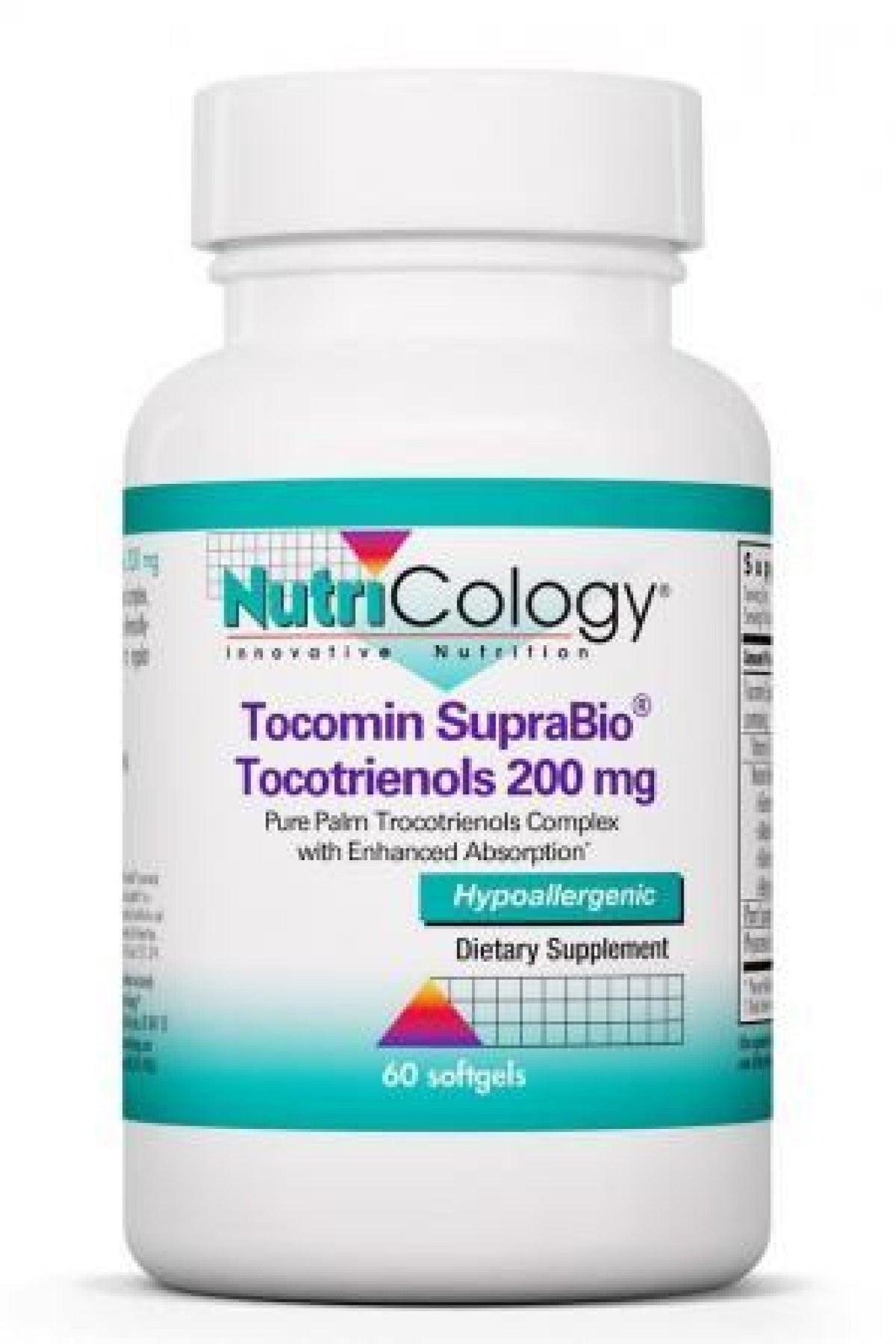 Nutricology Tocomin SupraBio Tocotrienols 200 mg 60 Softgel