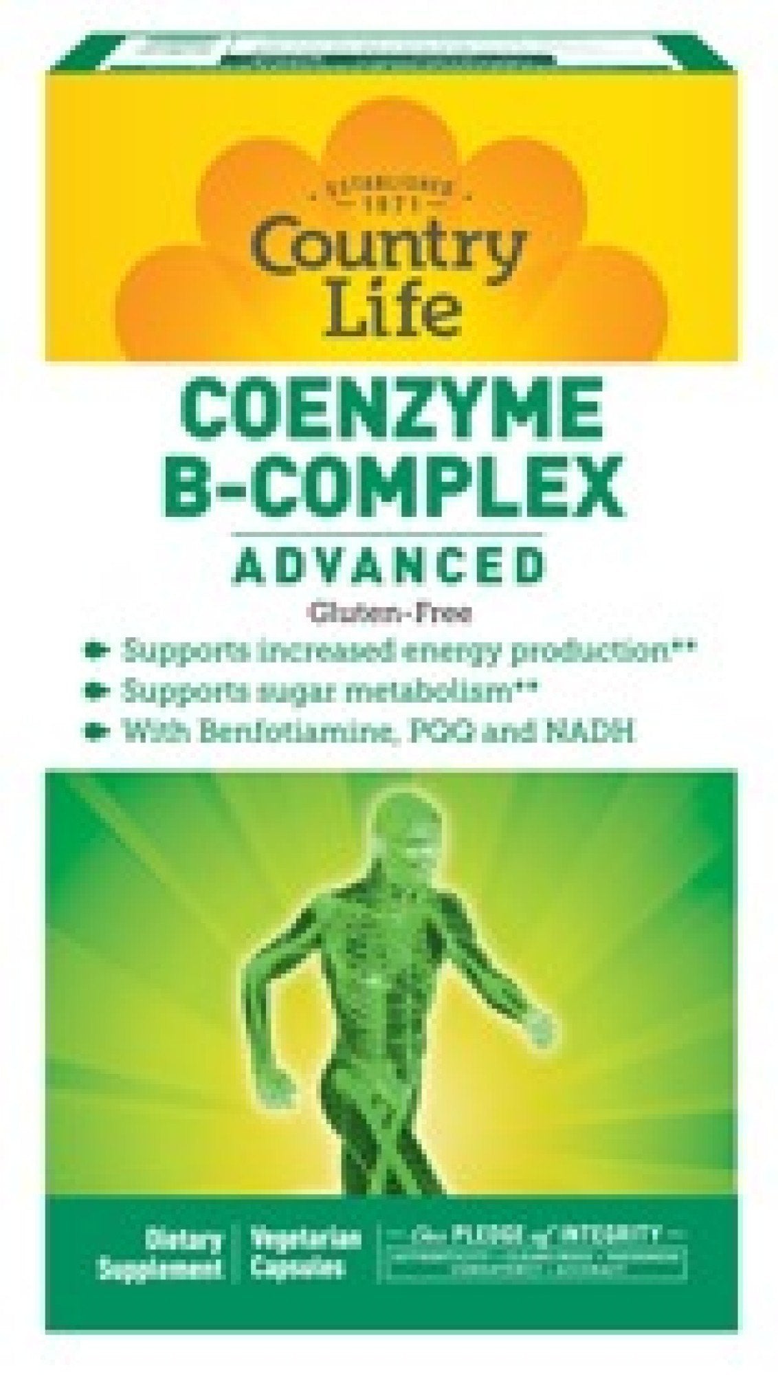 Country Life Coenzyme B-Complex Advanced 60 VegCap