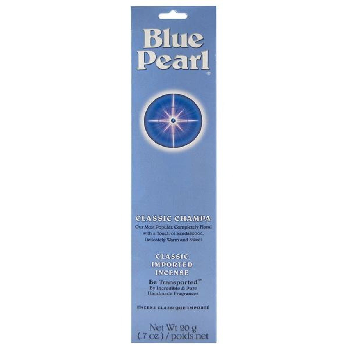 Blue Pearl Incense Classic Champa 20 gram Incense