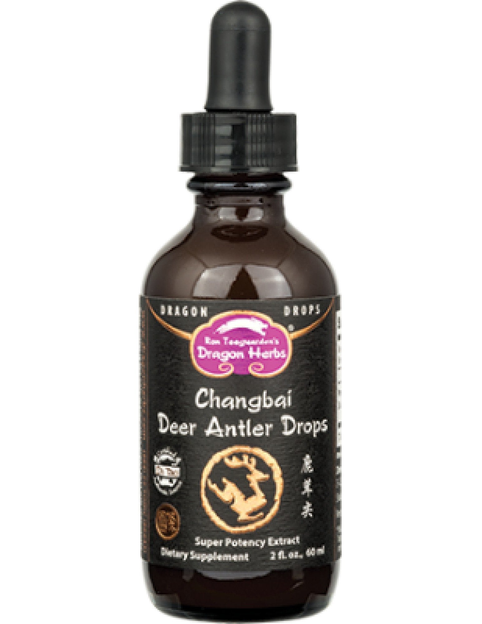 Dragon Herbs Deer Antler Drops 2 fl oz (60 ml) Liquid