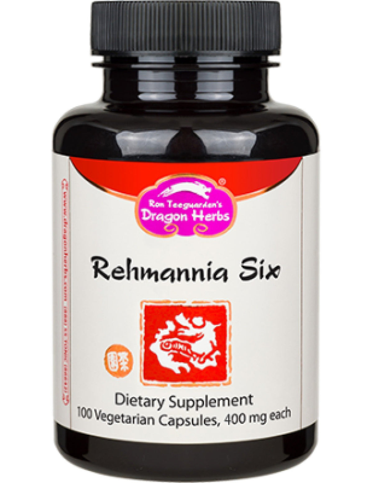 Dragon Herbs Rehmannia Six (Liu Wei Di Huang Tang) 100 Capsule