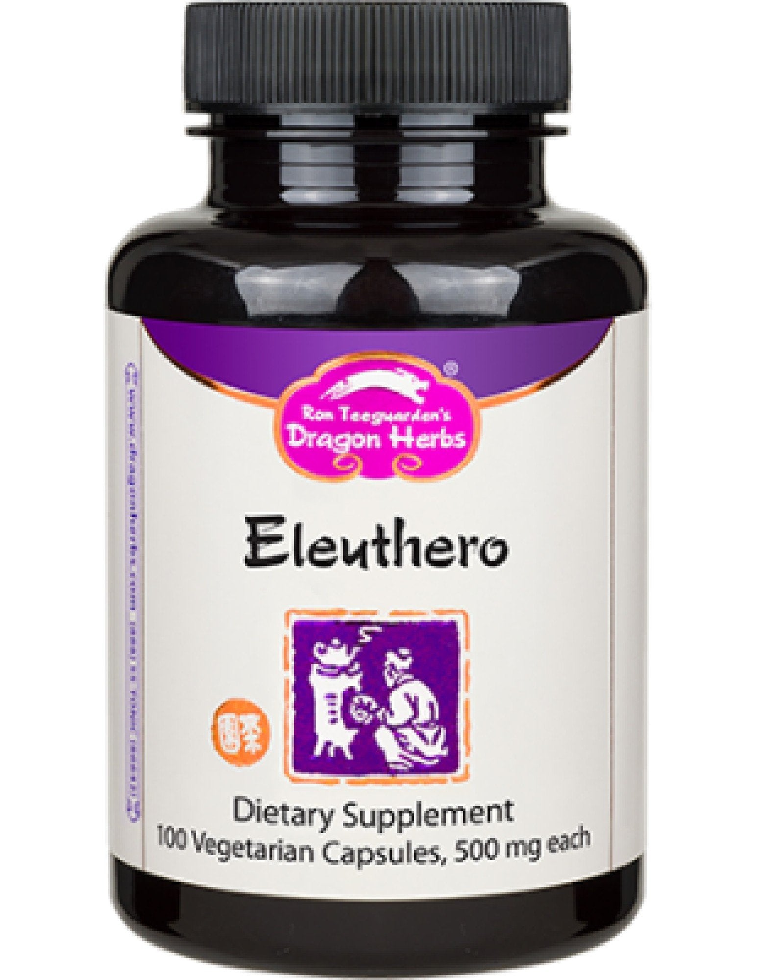 Dragon Herbs Eleuthero (Siberian Ginseng ) 100 Capsule