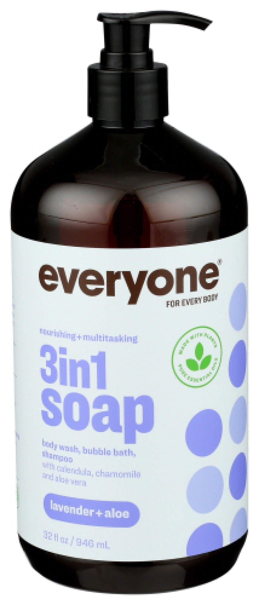 EO Everyone 3 in 1 Soap Lavender &amp; Aloe 32 oz Liquid