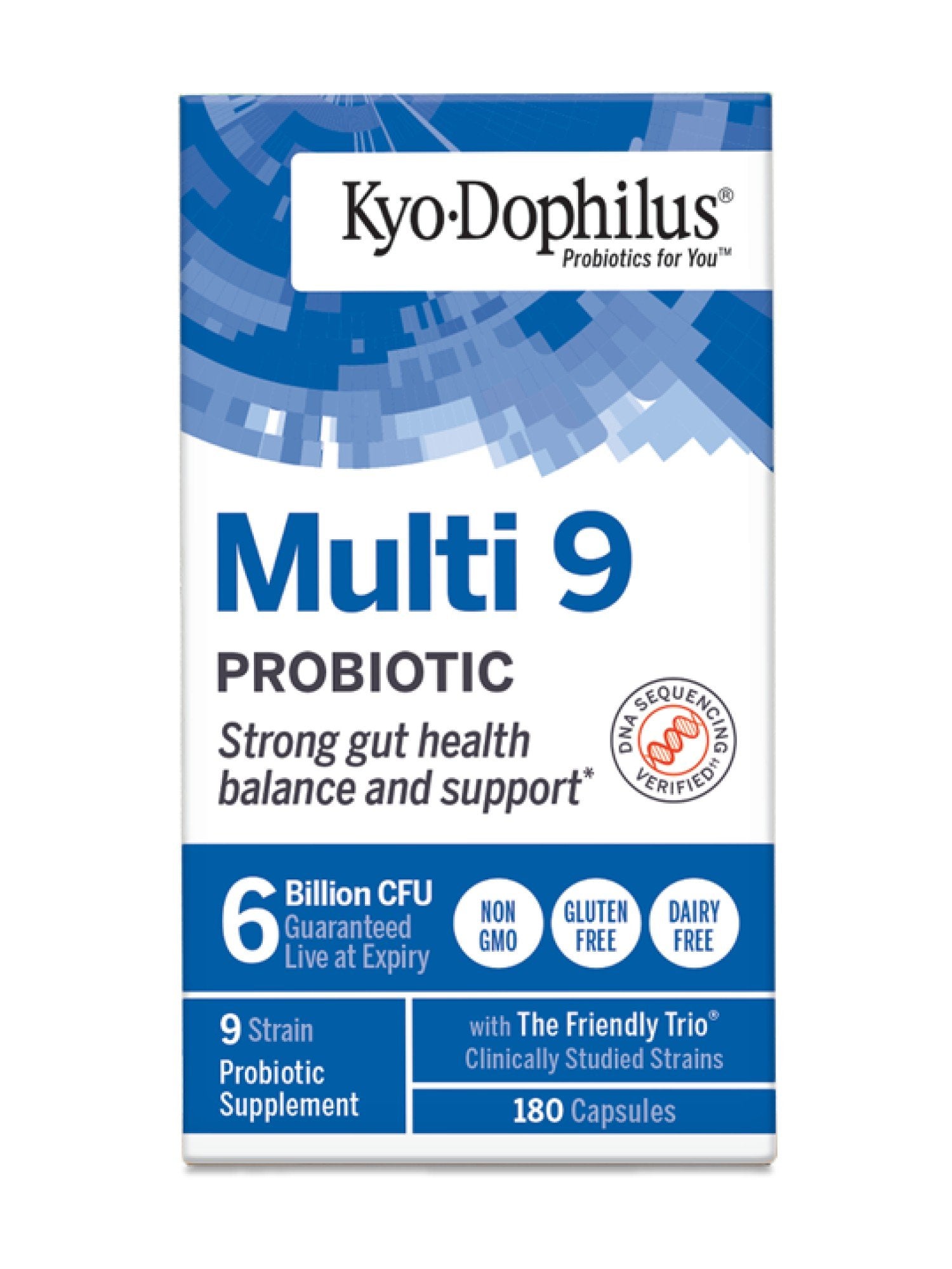 Kyolic Kyo-Dophilus Multi 9 Probiotic 180 Capsule