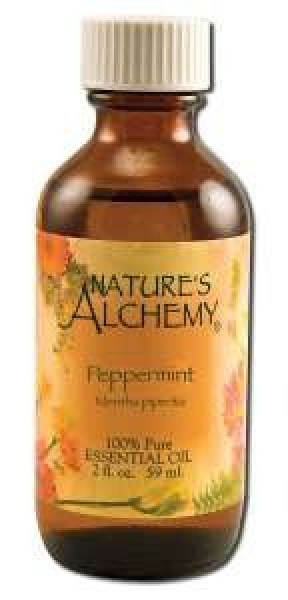 Nature&#39;s Alchemy Pure Essential Oil Peppermint 2 oz Oil