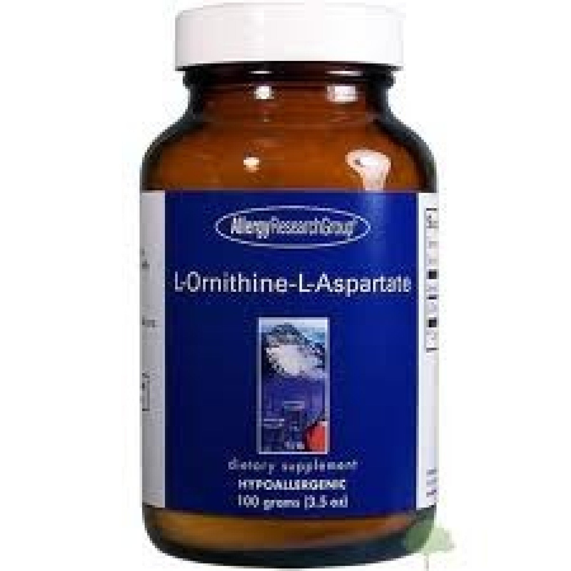 Allergy Research Group L-Ornithine L-Aspartate 100 g Powder