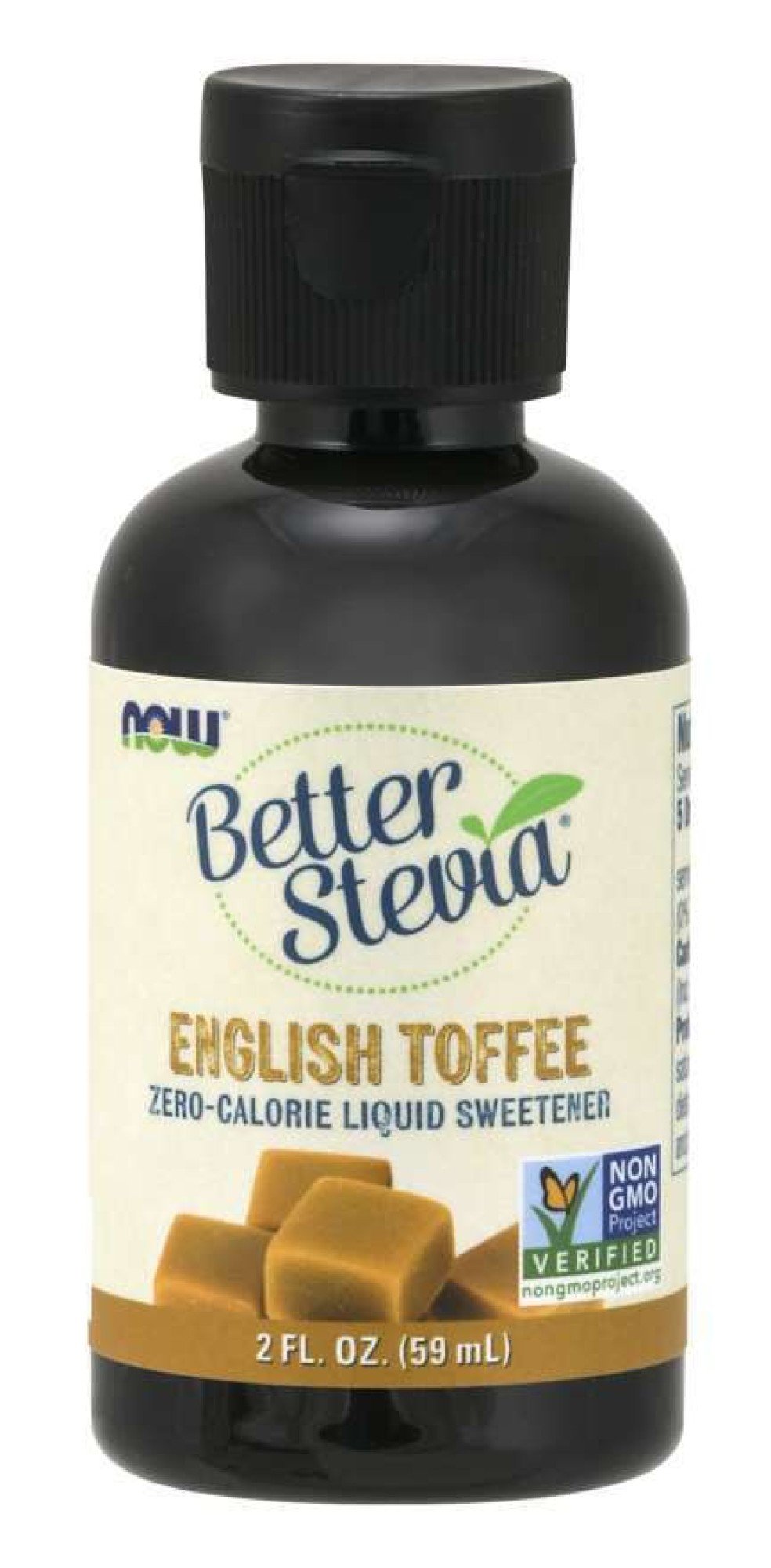 Now Foods BetterStevia English Toffee Liquid 2 fl oz Liquid