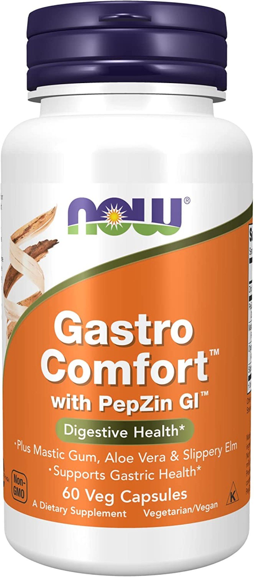Now Foods Gastro Comfort with PepZin GI 60 VegCap