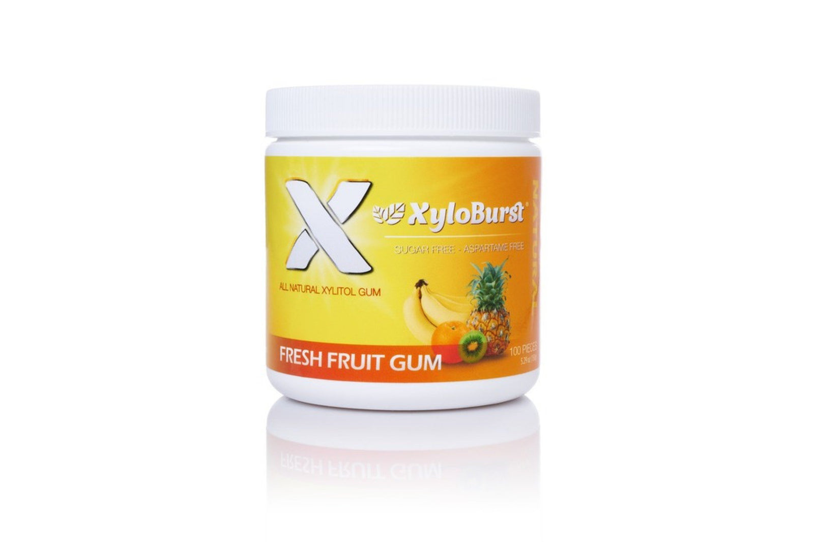 XyloBurst Fruit Gum 100ct Jar