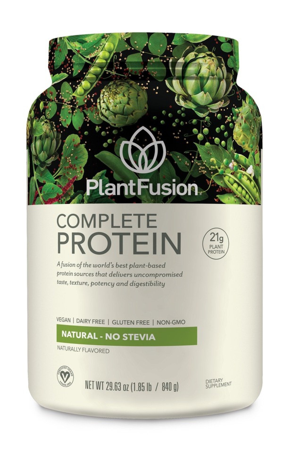 PlantFusion Complete Plant Protein Natural (unflavored) 2 lb Powder