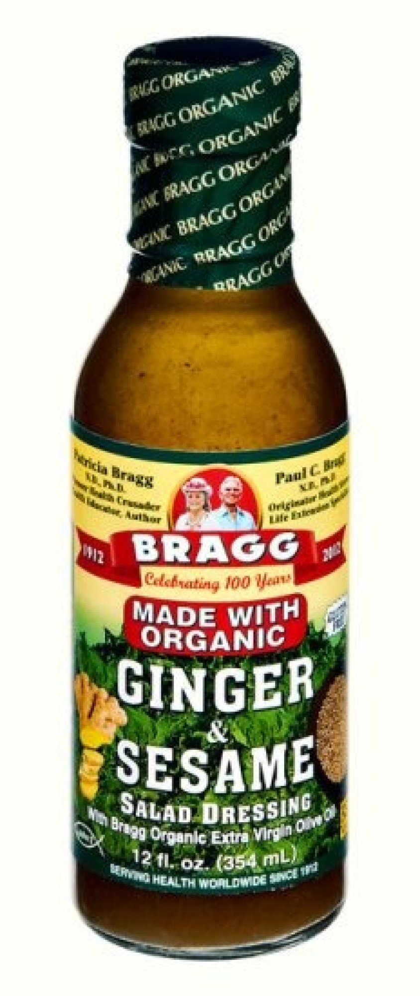 Bragg Ginger & Sesame Organic Salad Dressing 12 oz Liquid