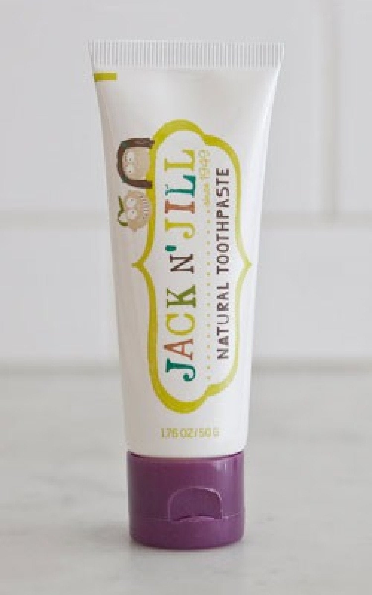 Jack N' Jill Natural Toothpaste Organic Blackcurrant 1.76 oz Paste