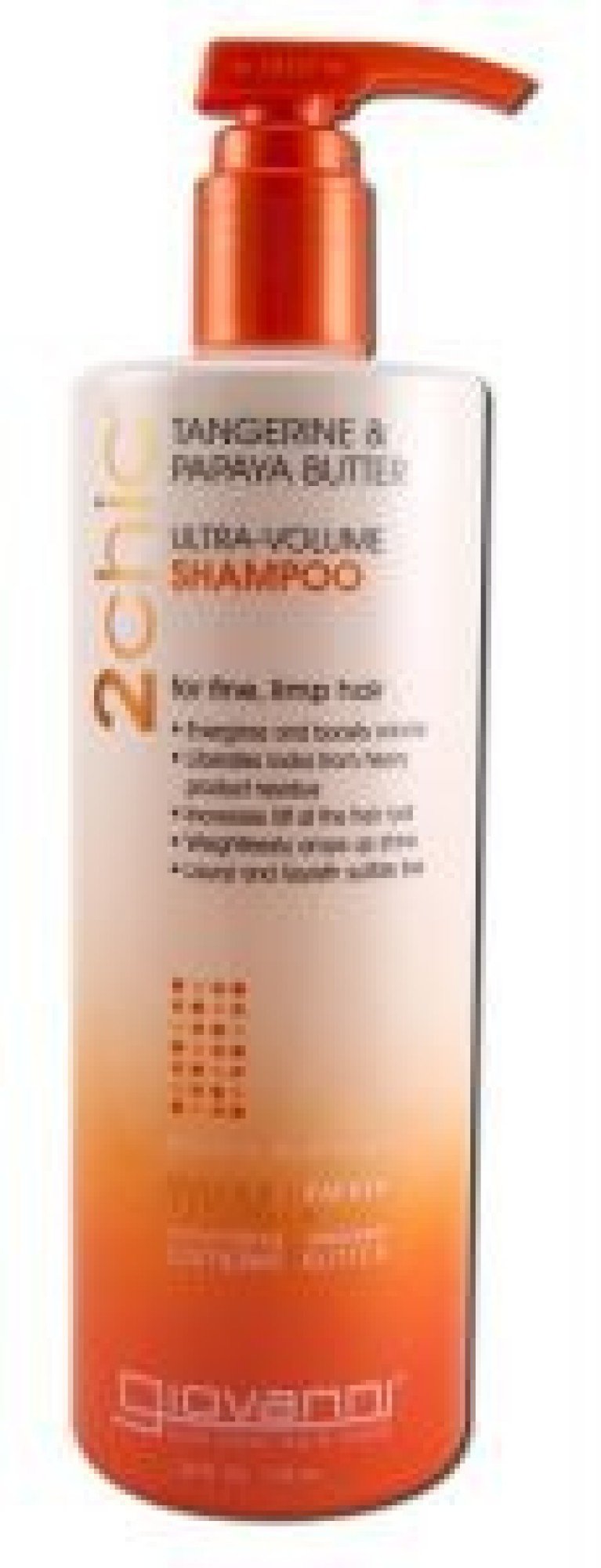 Giovanni 2chic Ultra Volume Shampoo with Tangerine & Papaya Butter Value Size 24 oz Liquid