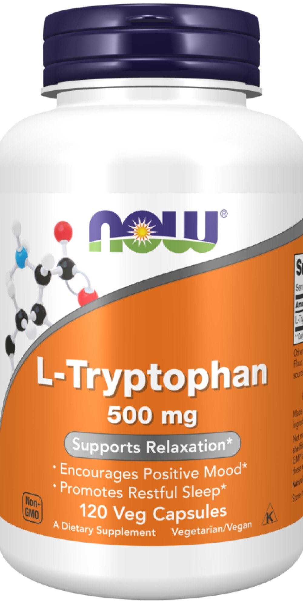 Now Foods Tyrosine 500mg 120 Capsule