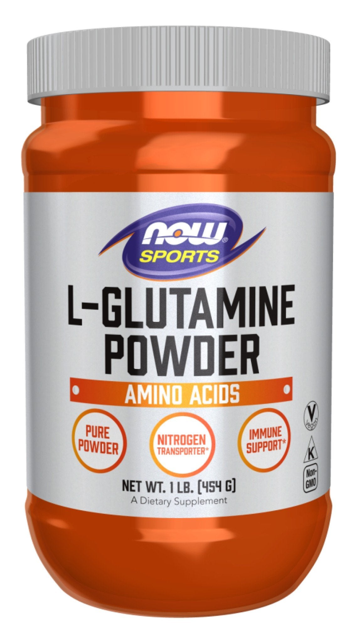 Now Foods Glutamine Pure Powder 1 lbs Powder