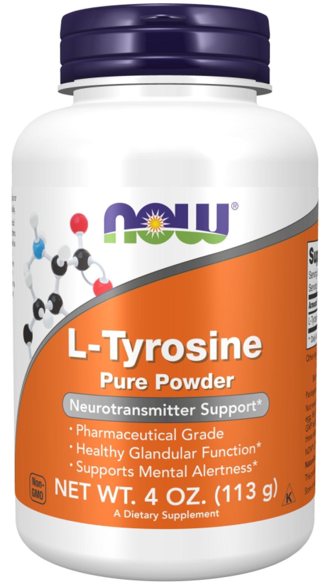 Now Foods Tyrosine Powder 4 oz Powder