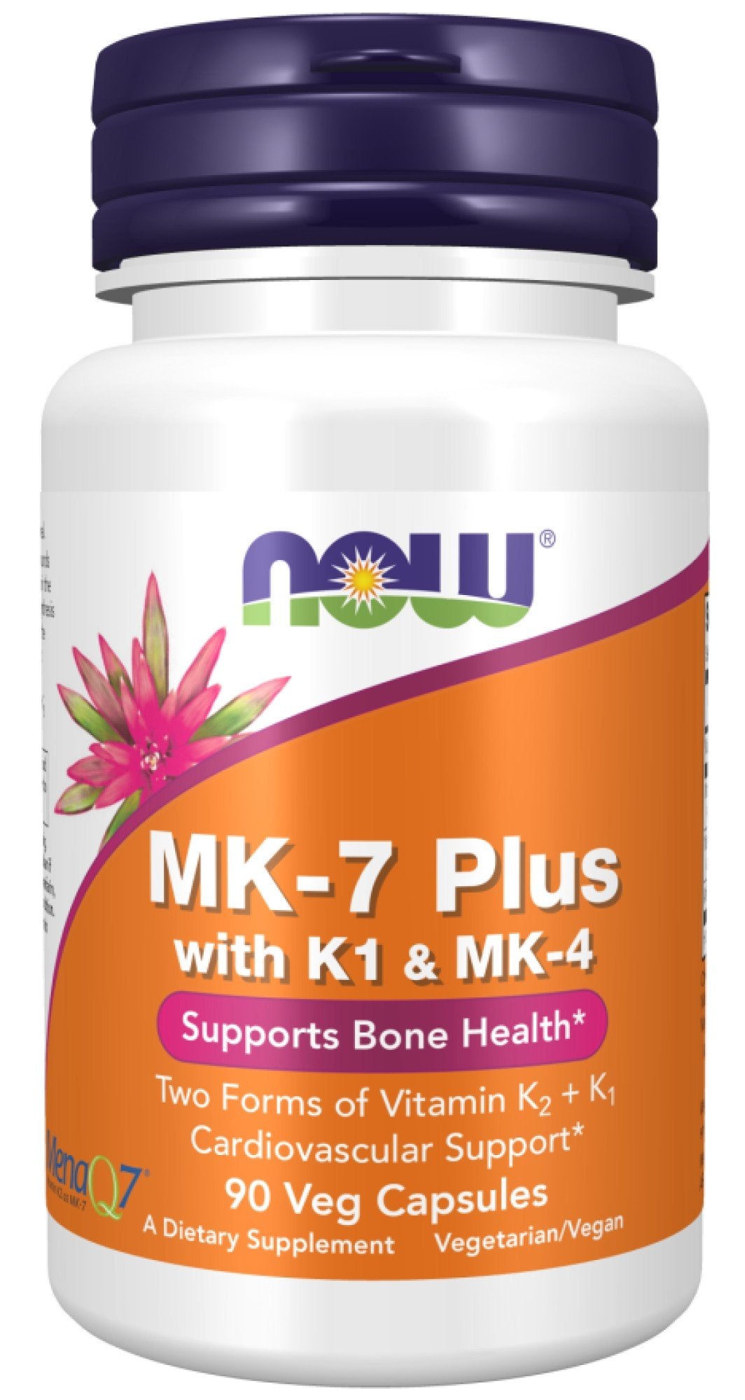 Now Foods MK-7 Plus with K1 &amp; MK-4 90 Capsule