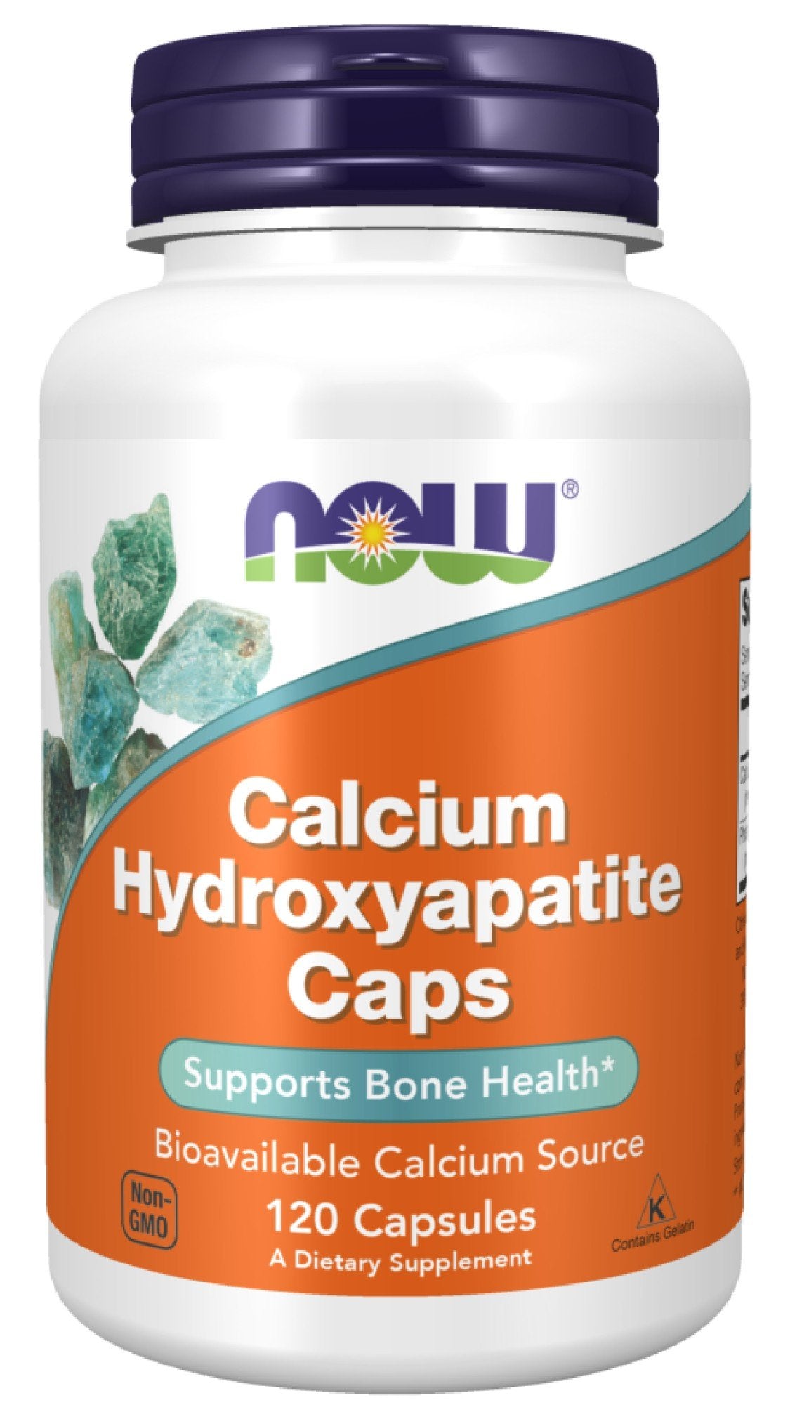 Now Foods Calcium Hydroxyapatite 120 Capsule