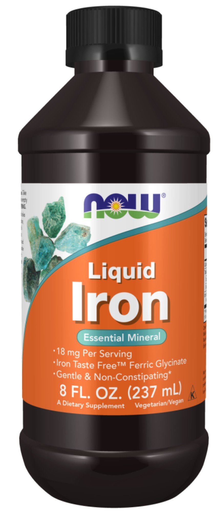 Now Foods Liquid Iron 18 mg 8 fl oz Liquid