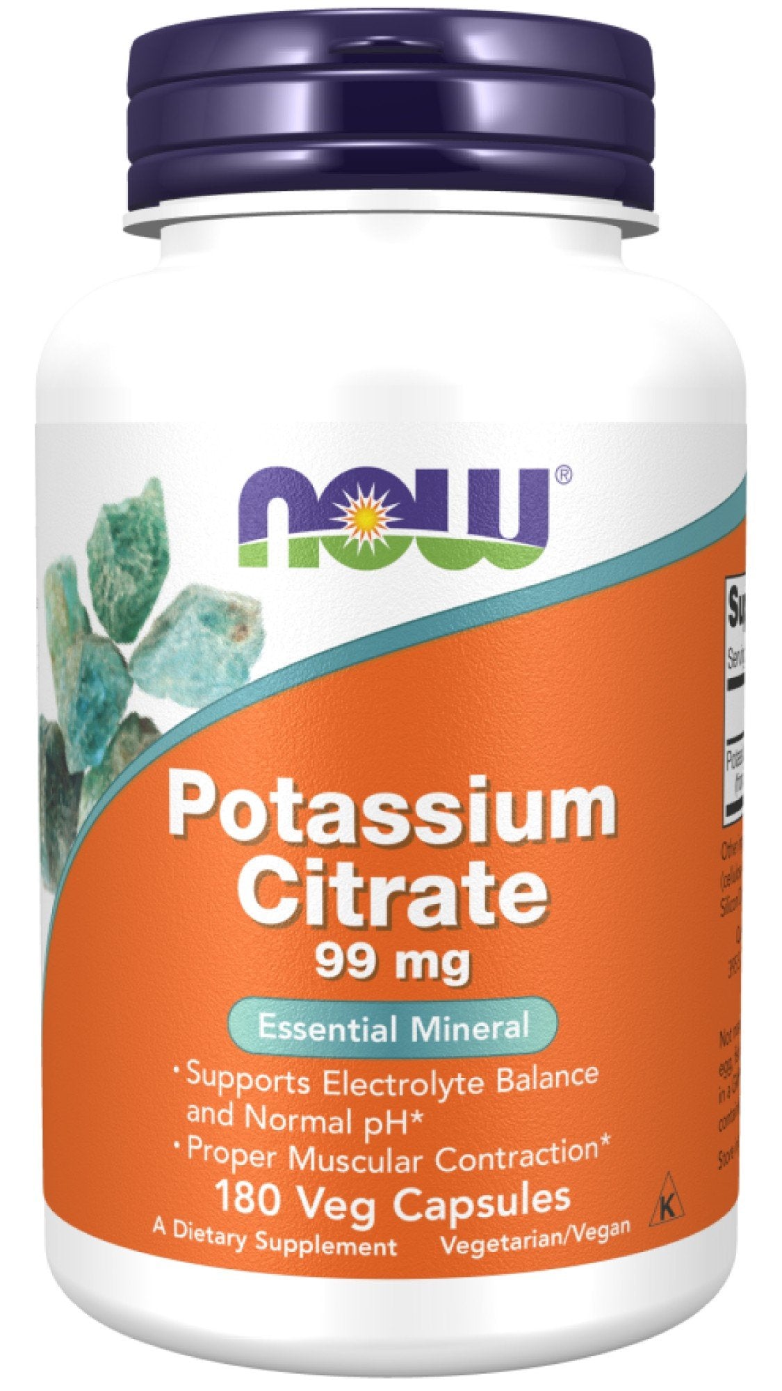 Now Foods Potassium Citrate 180 Capsule