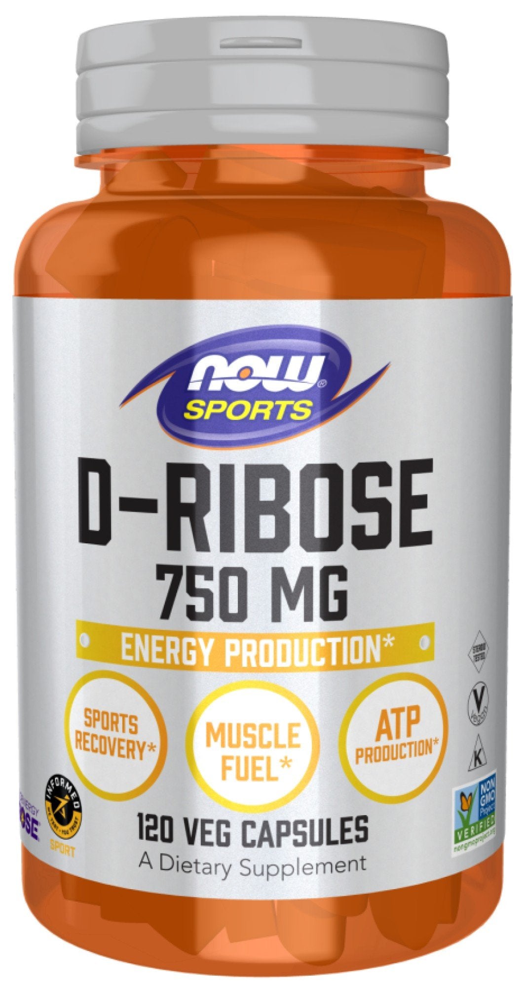 Now Foods Ribose 750mg 120 Capsule