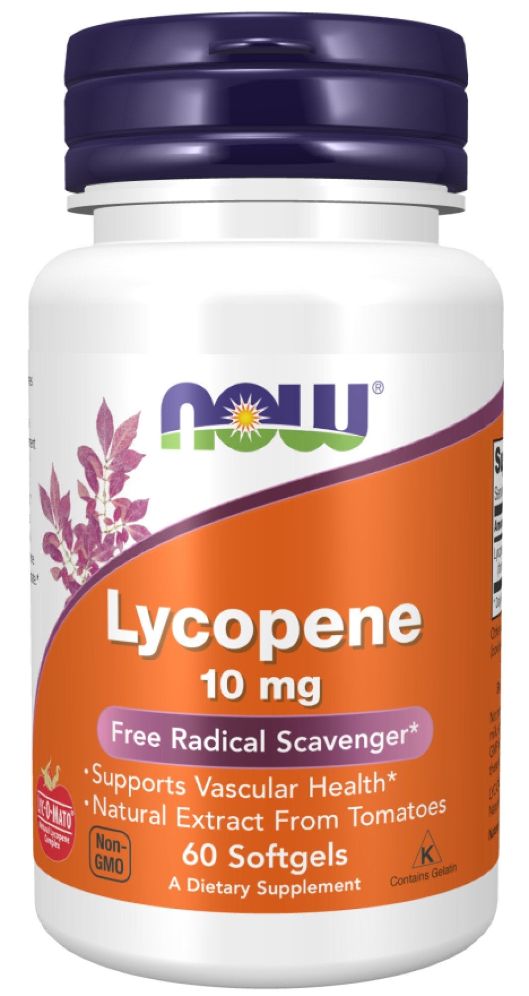 Now Foods Lycopene 10mg 60 Softgel