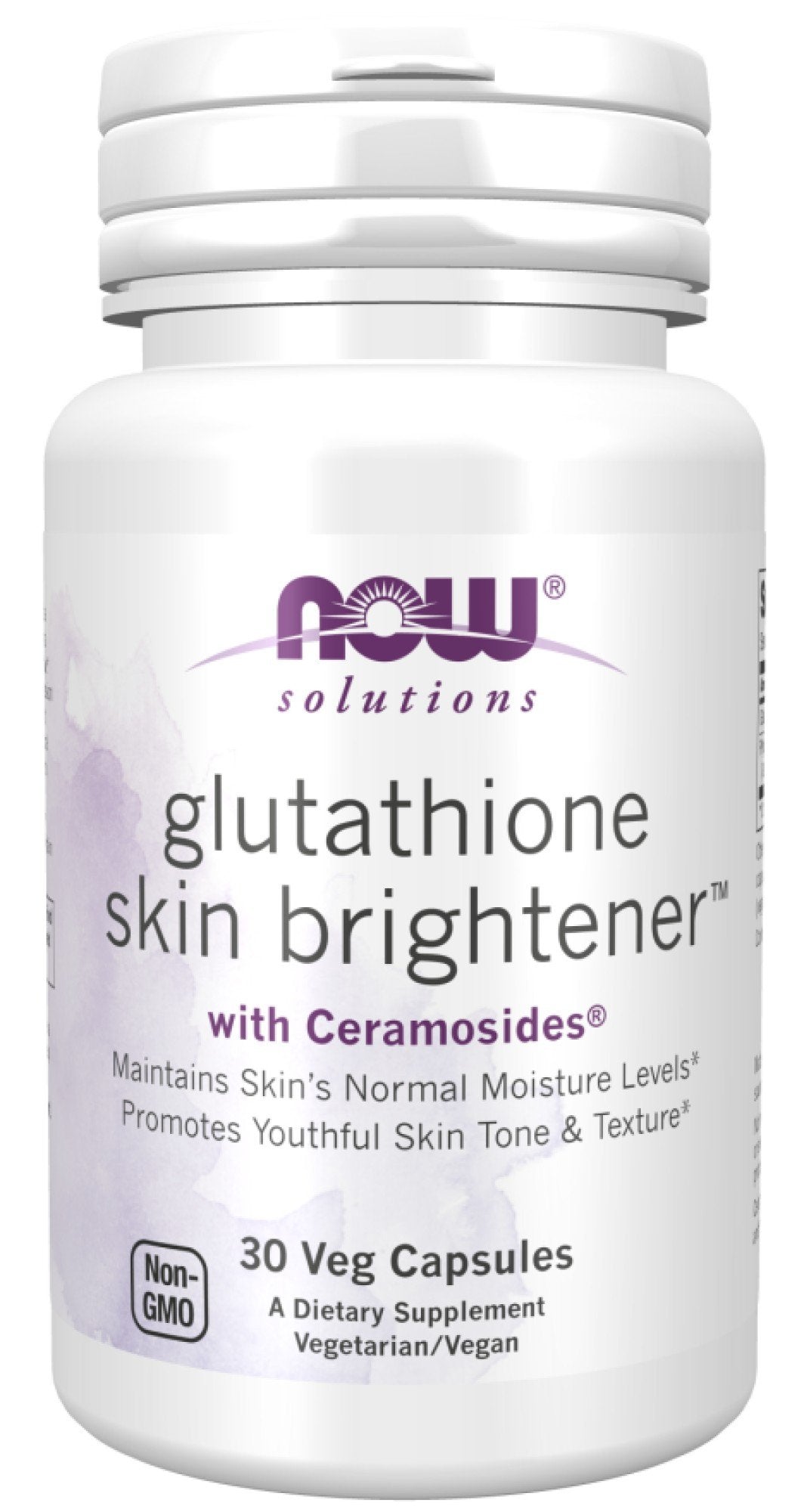 Now Foods Glutathione Skin Brightener with Ceramosides 30 VegCap