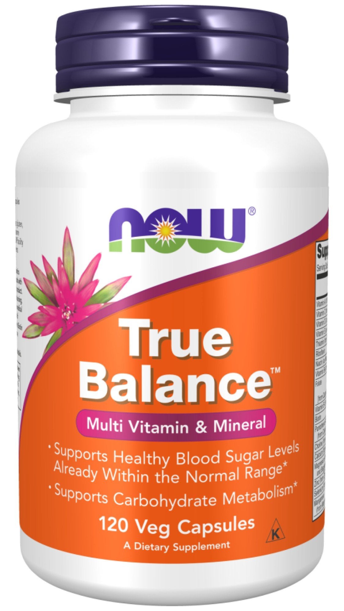 Now Foods True Balance Multi Glucose Metabolism 120 Capsule