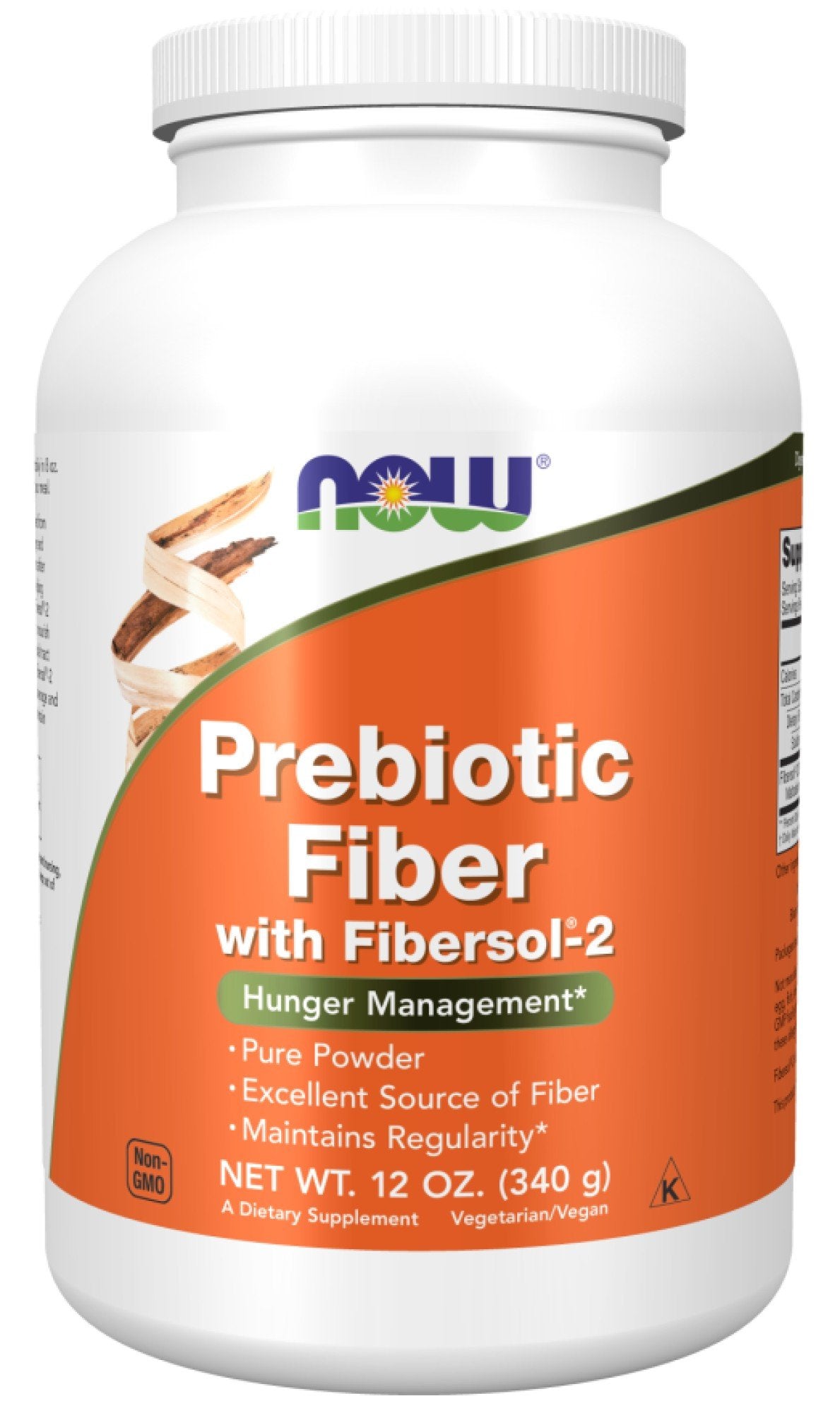 Now Foods Prebiotic Fiber with Fibersol-2 12 oz Powder