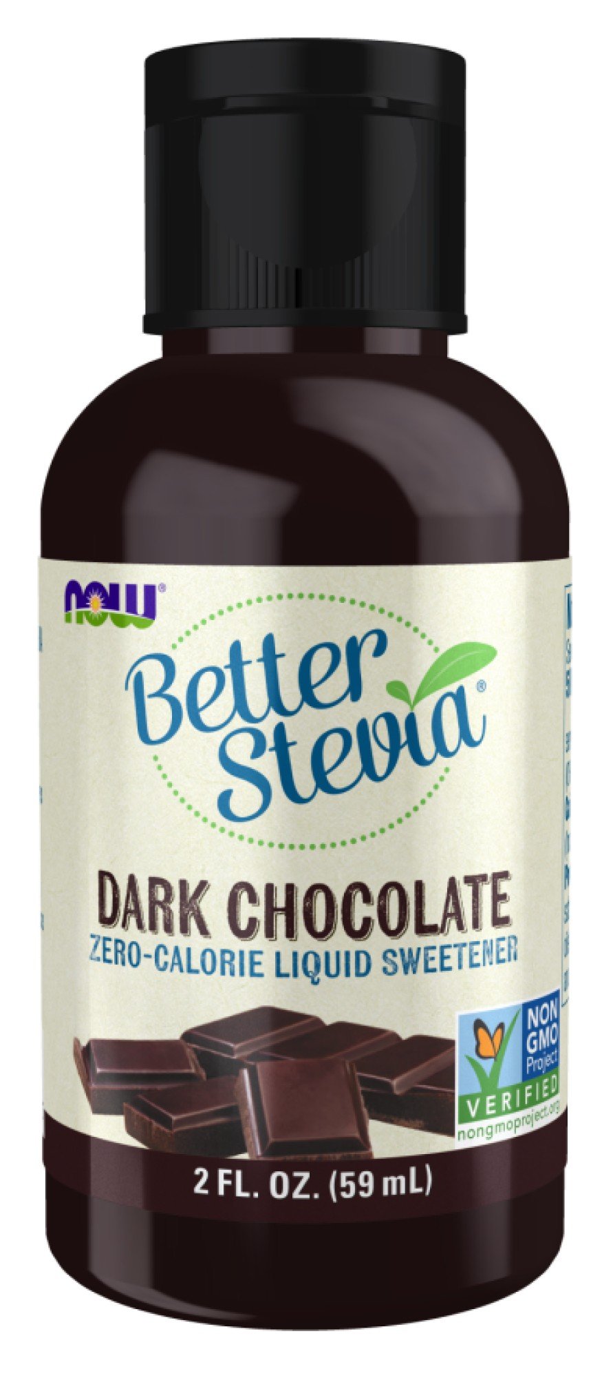 Now Foods Stevia Liquid Dark Chocolate 2 oz Liquid