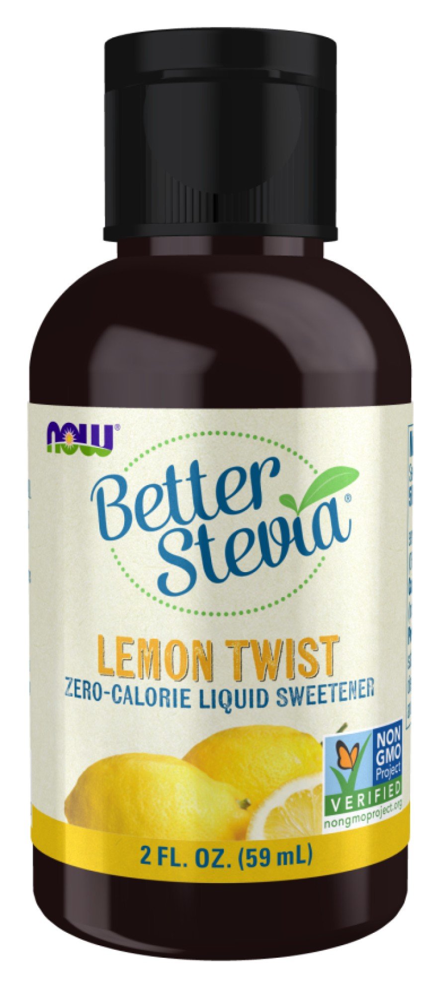 Now Foods Stevia Liquid Lemon Twist 2 oz Liquid