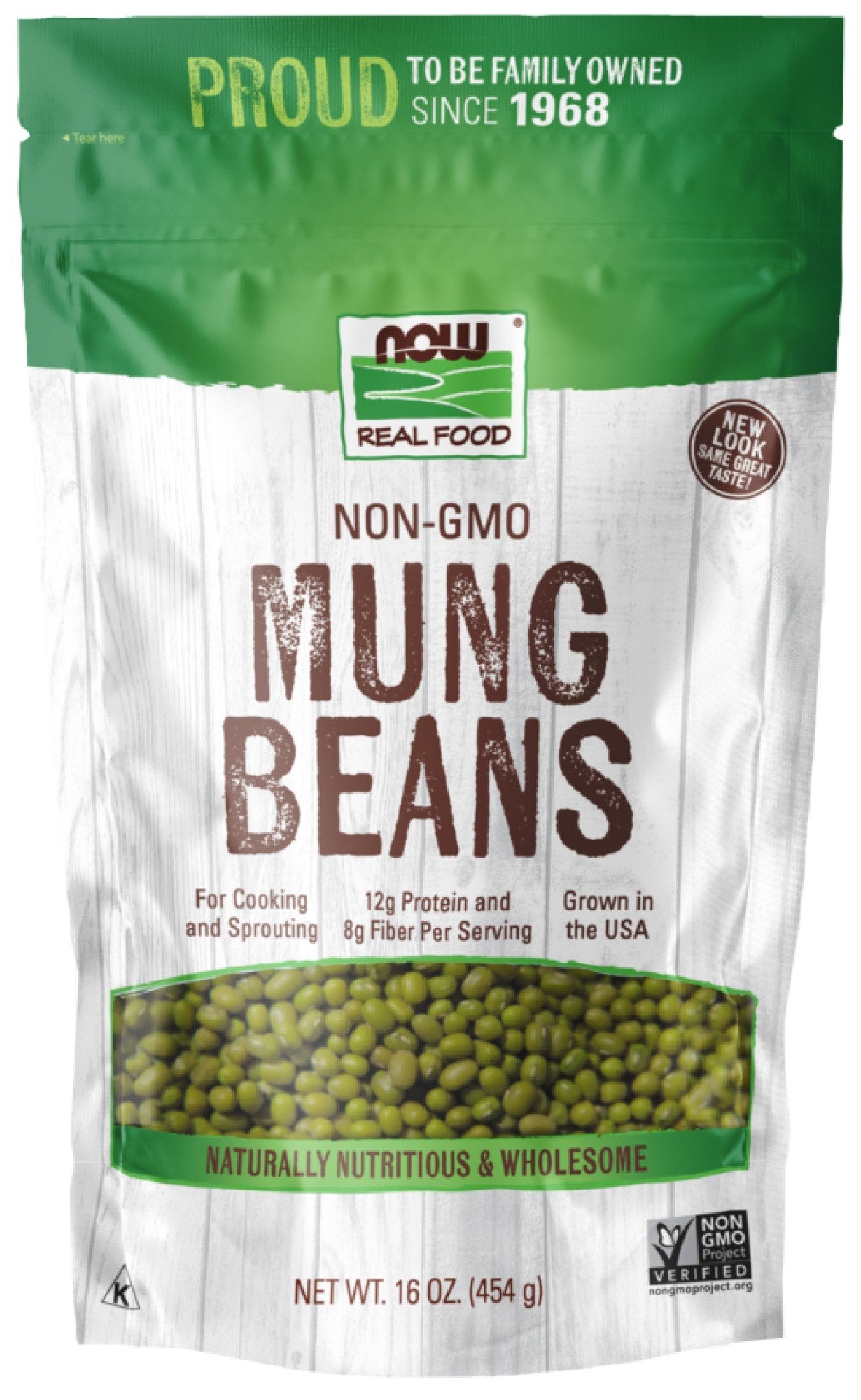 Now Foods Mung Bean Sprouts 1 lb Bag