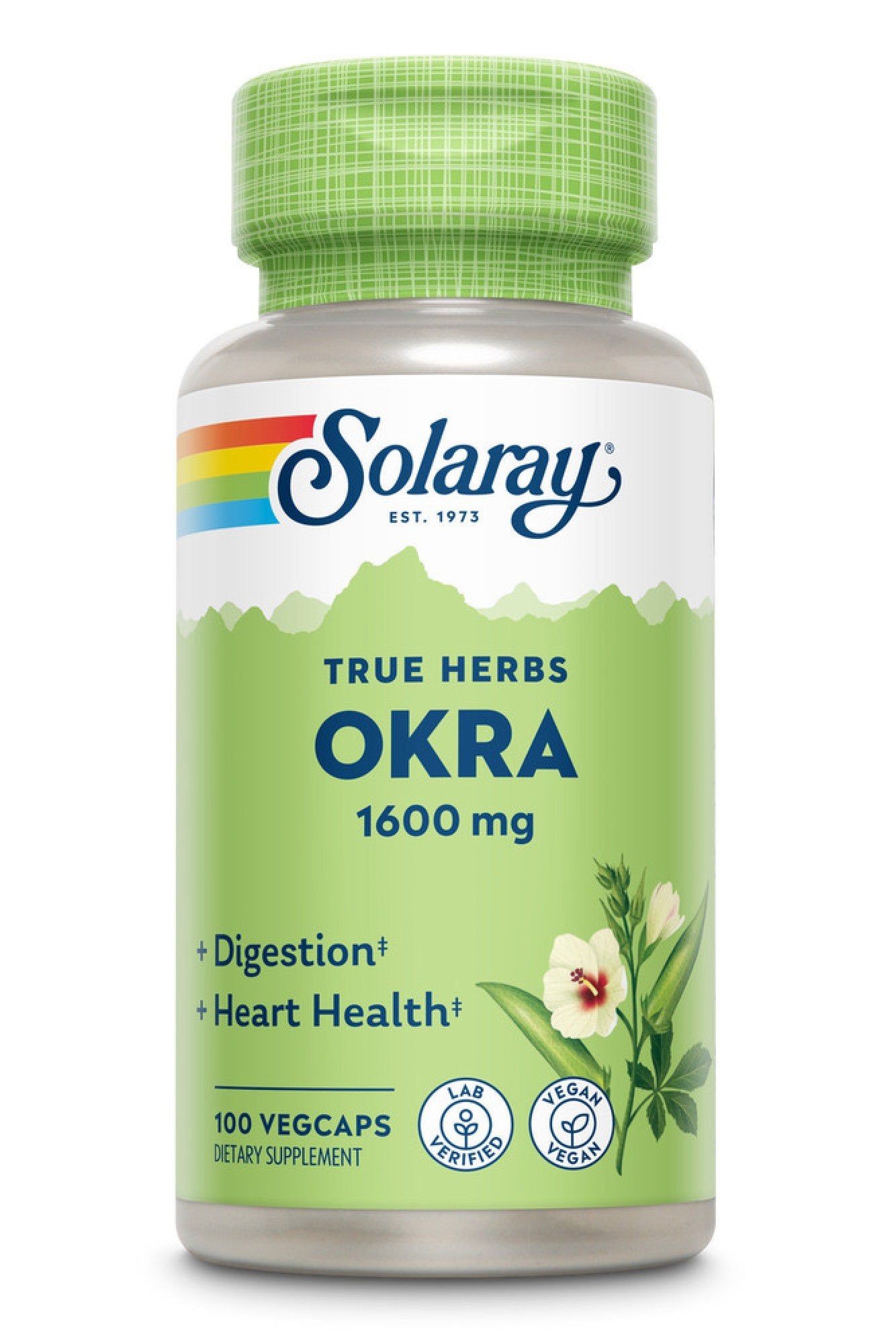 Solaray Okra (400 mg) 100 VegCap