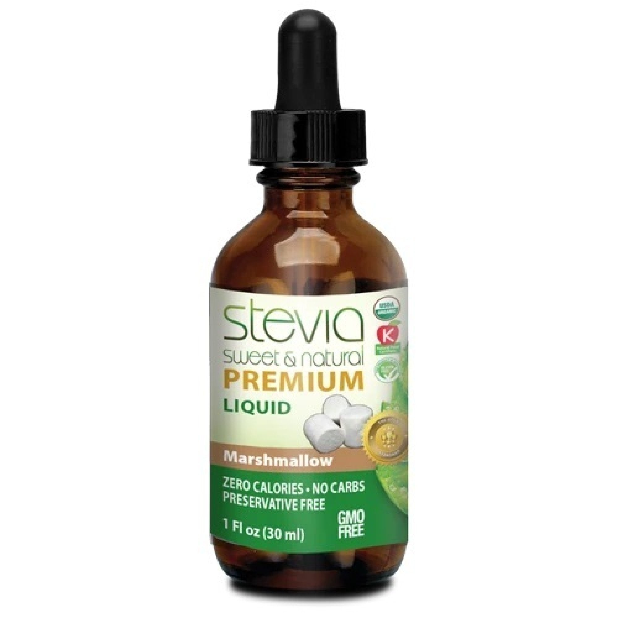 Stevia International Sweet Liquid Stevia - Marshmallow 1 oz Liquid