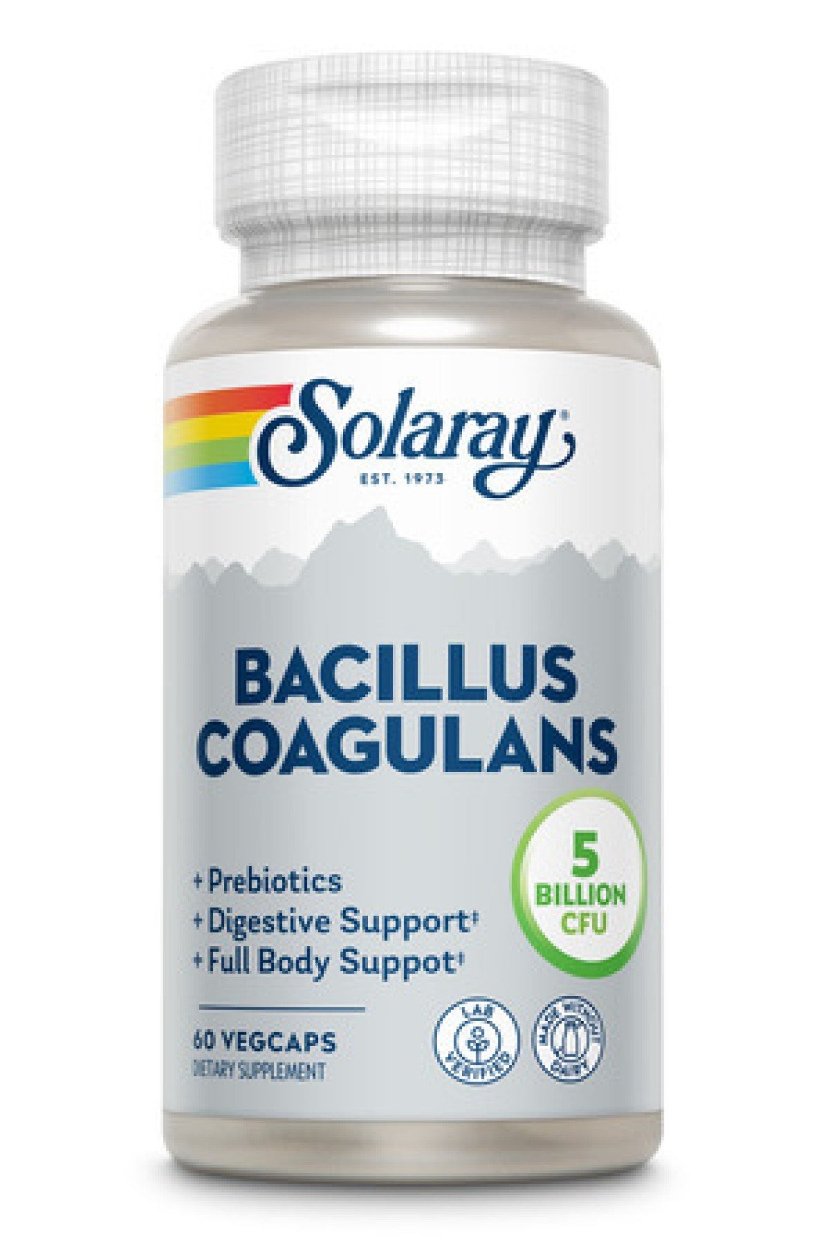 Solaray Bacillus Coagulans 60 VegCap